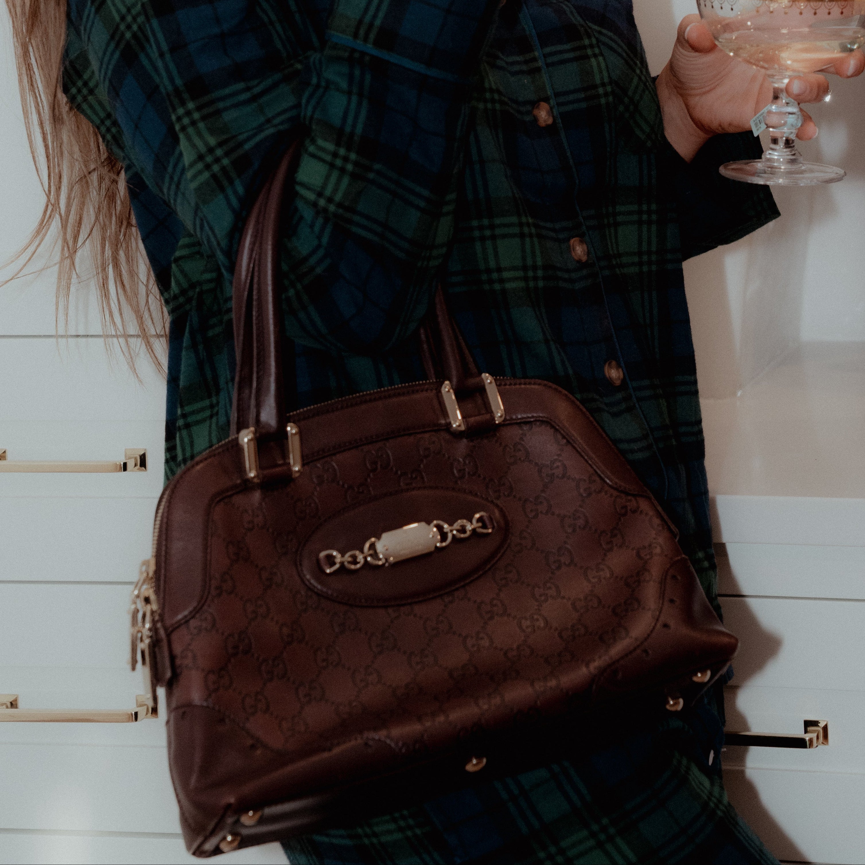 Gucci GG Signature Punch - Queen May