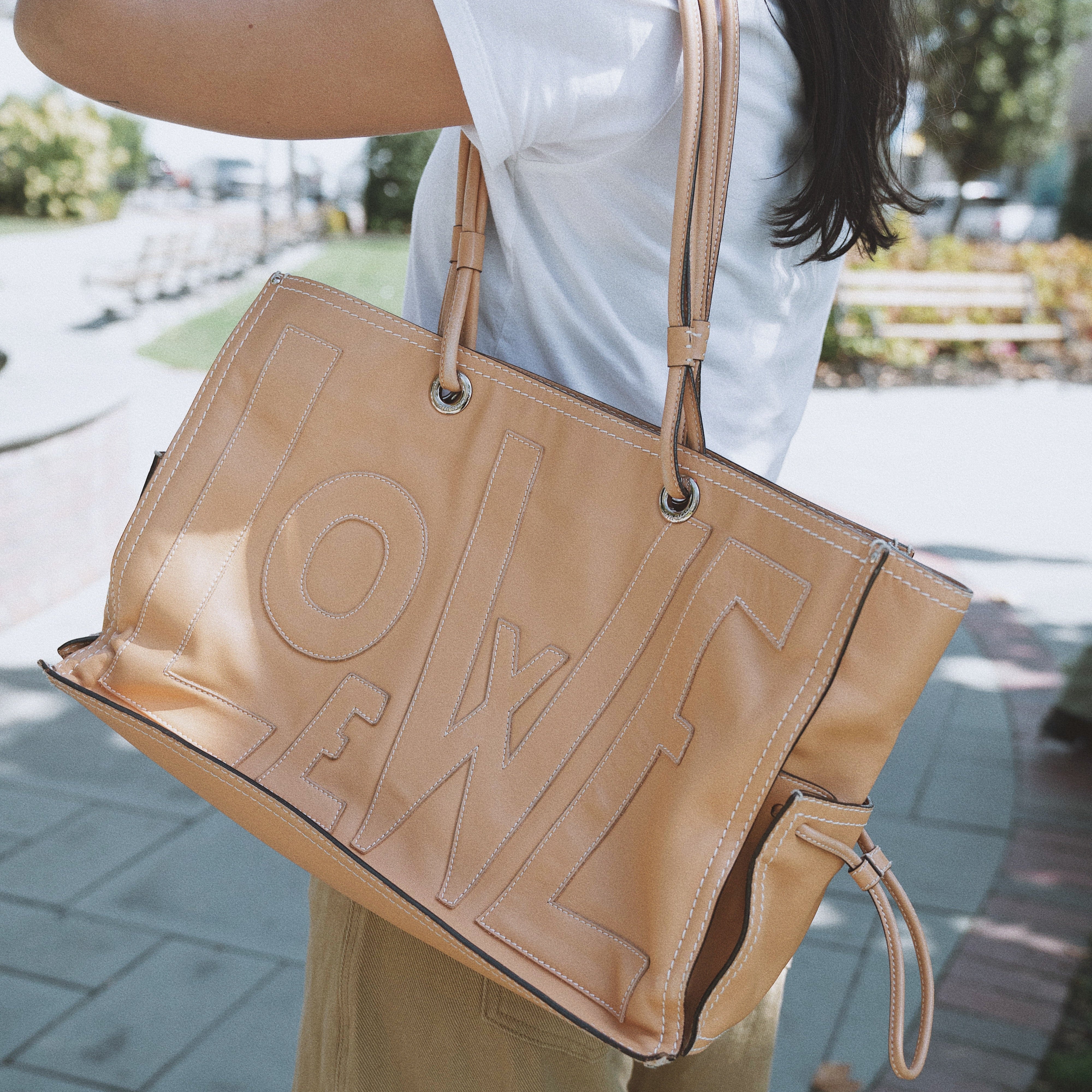 Vintage Loewe Anagram Tote