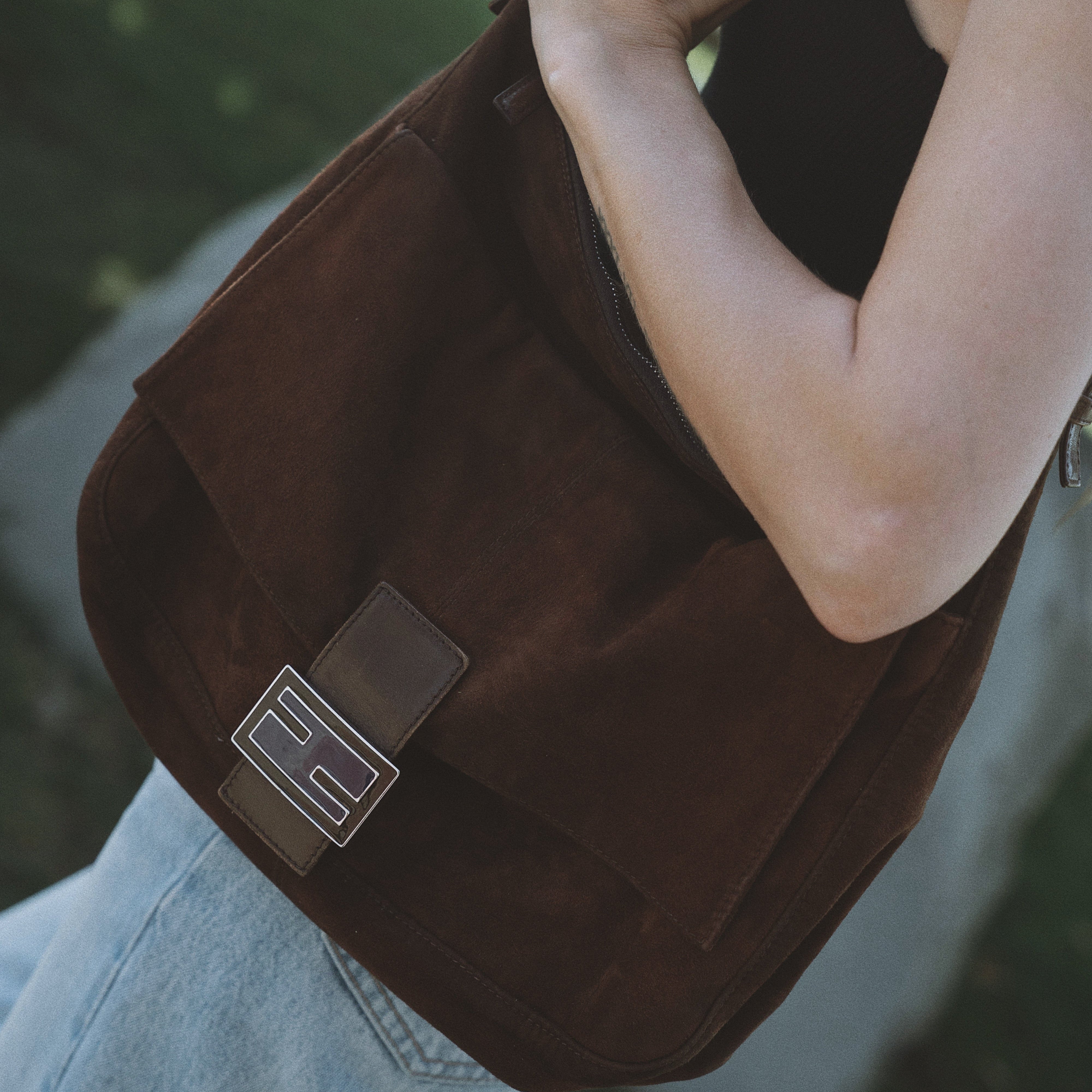 Fendi Suede Mama Forever Bag - Queen May
