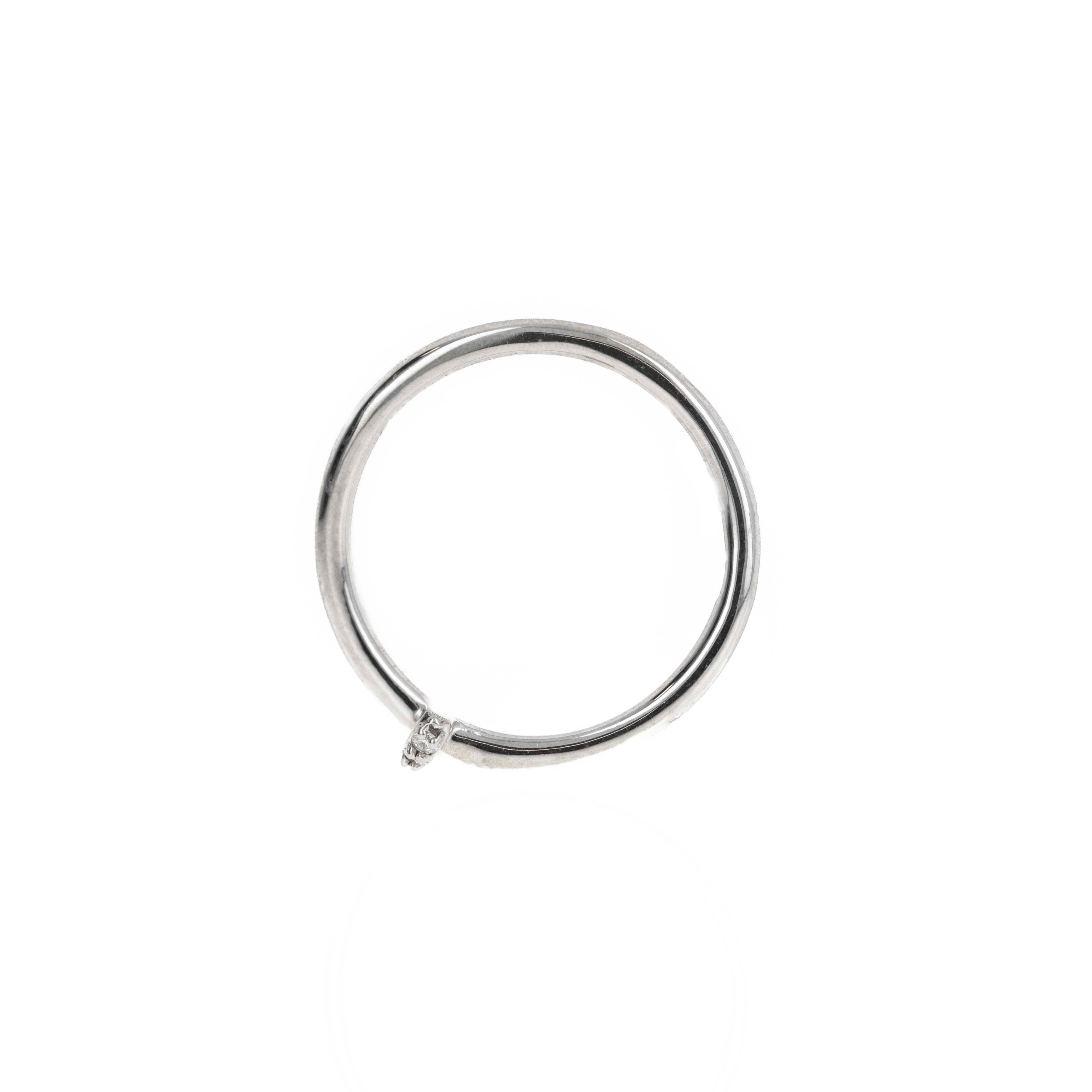 14K Gold Diamond Nail Ring - Queen May