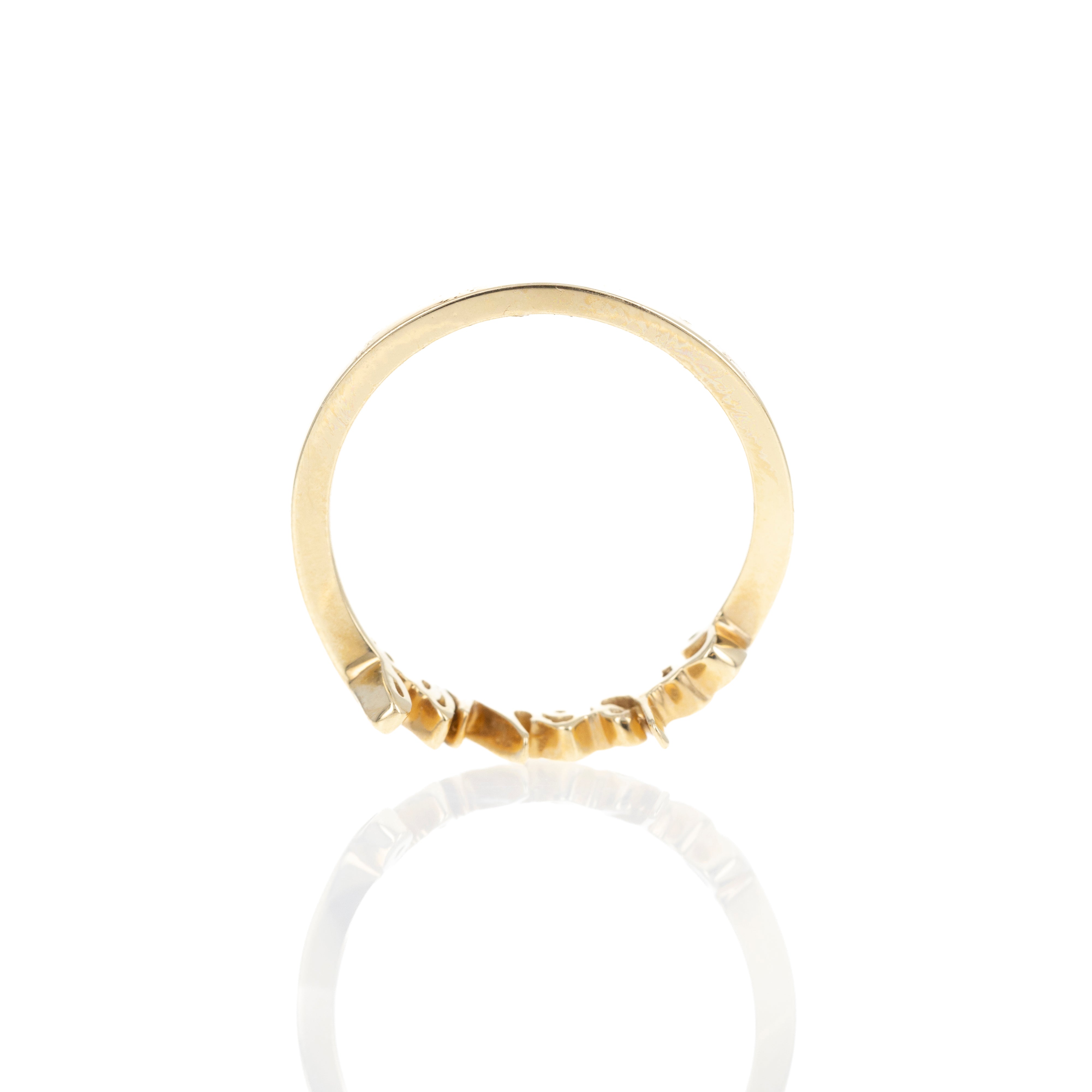 14K Gold Cape May Ring - Queen May