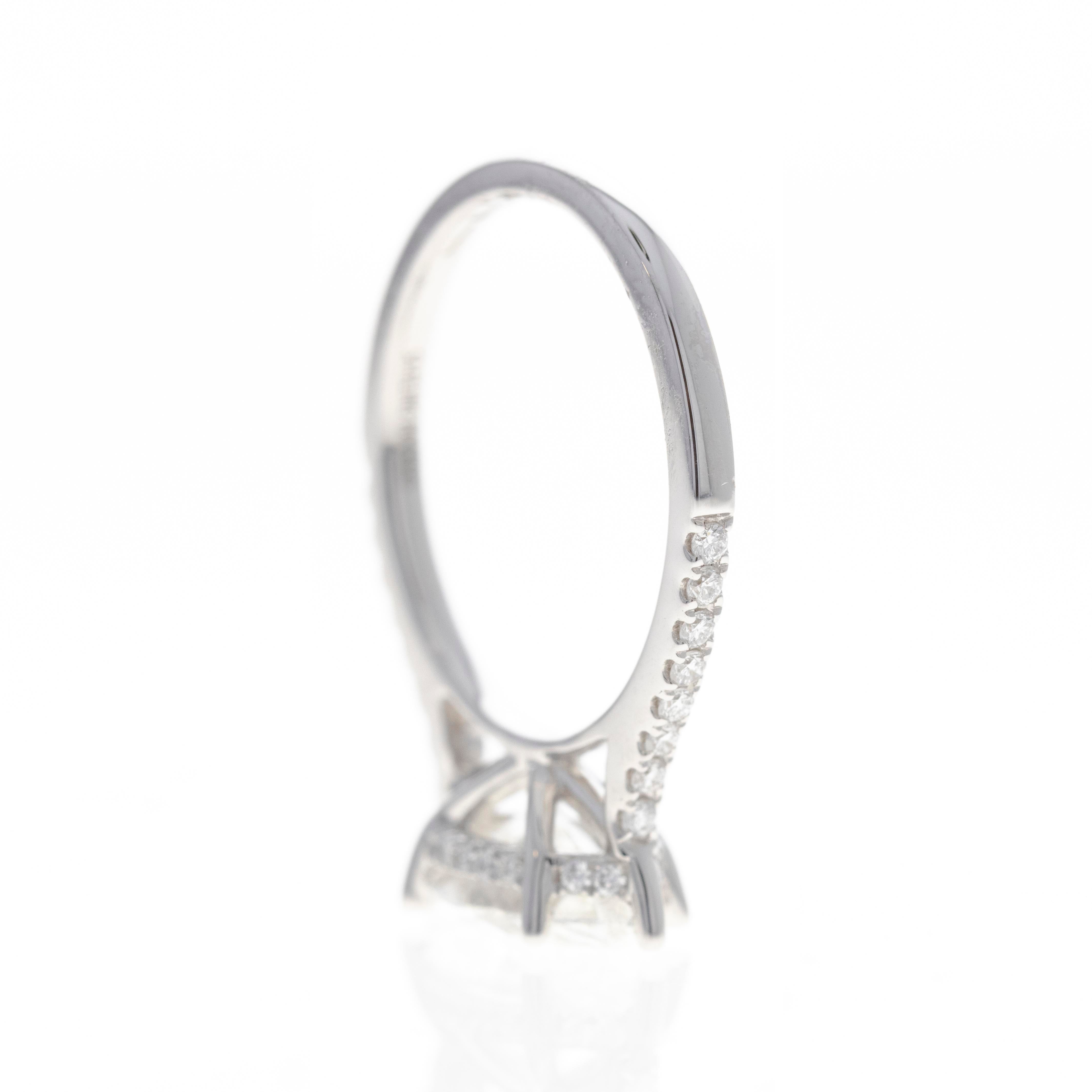 Lab Grown 2 Carat Marquise Diamond East West Accented Engagement Ring - Queen May