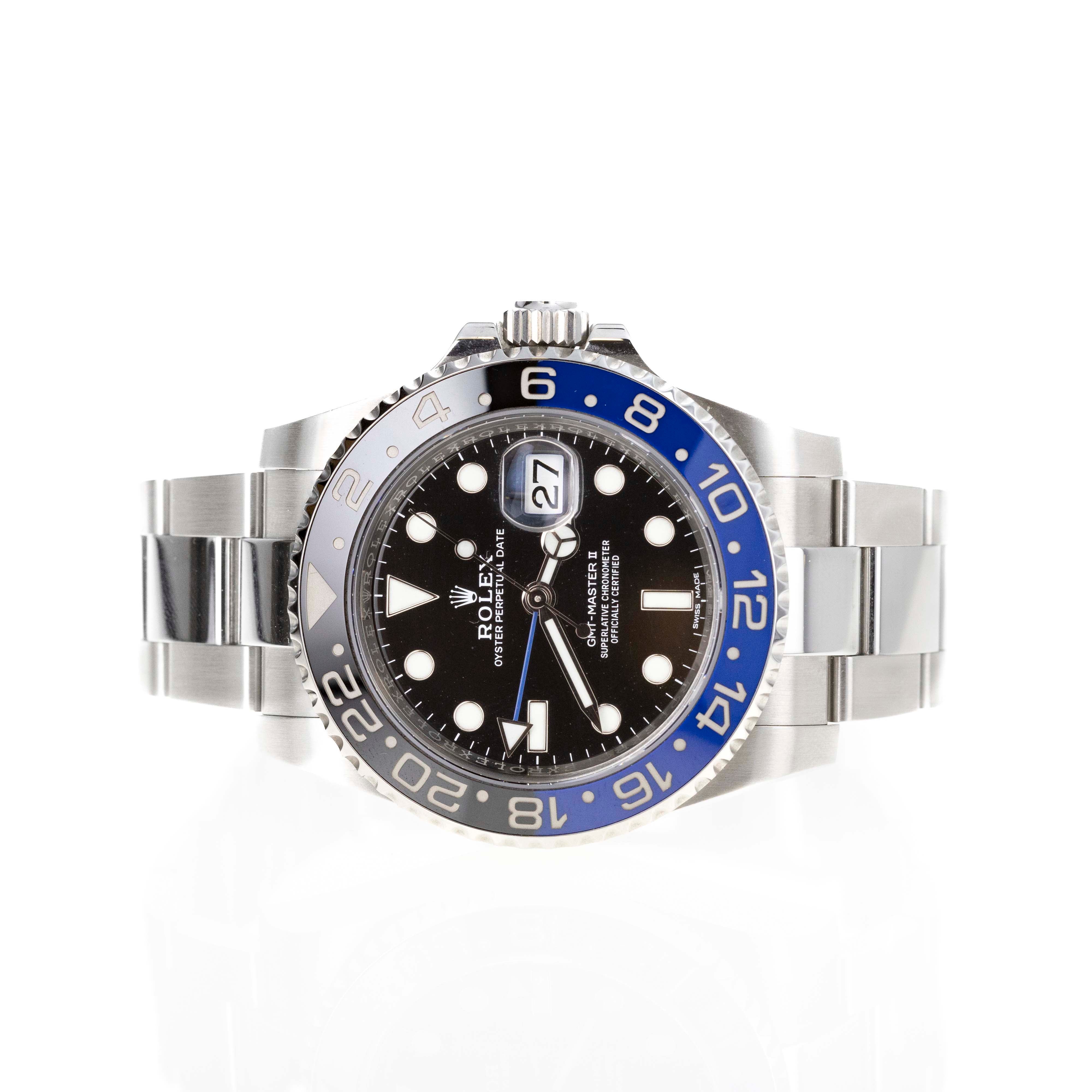 Rolex GMT-Master II 116710BLNR “Batman” With Papers - Queen May