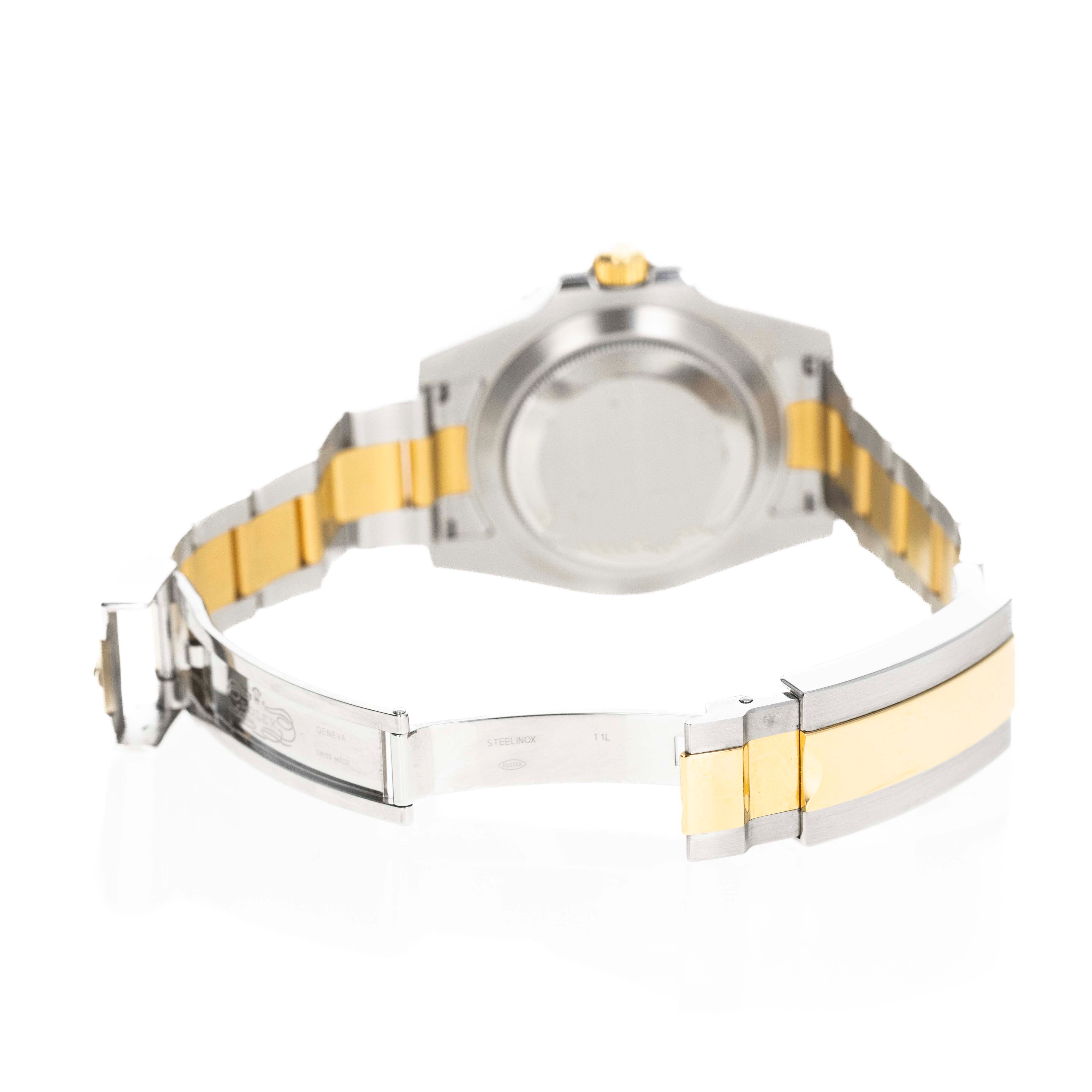 Rolex Submariner Model 116613 Black Dial Two Tone With Papers - Queen May