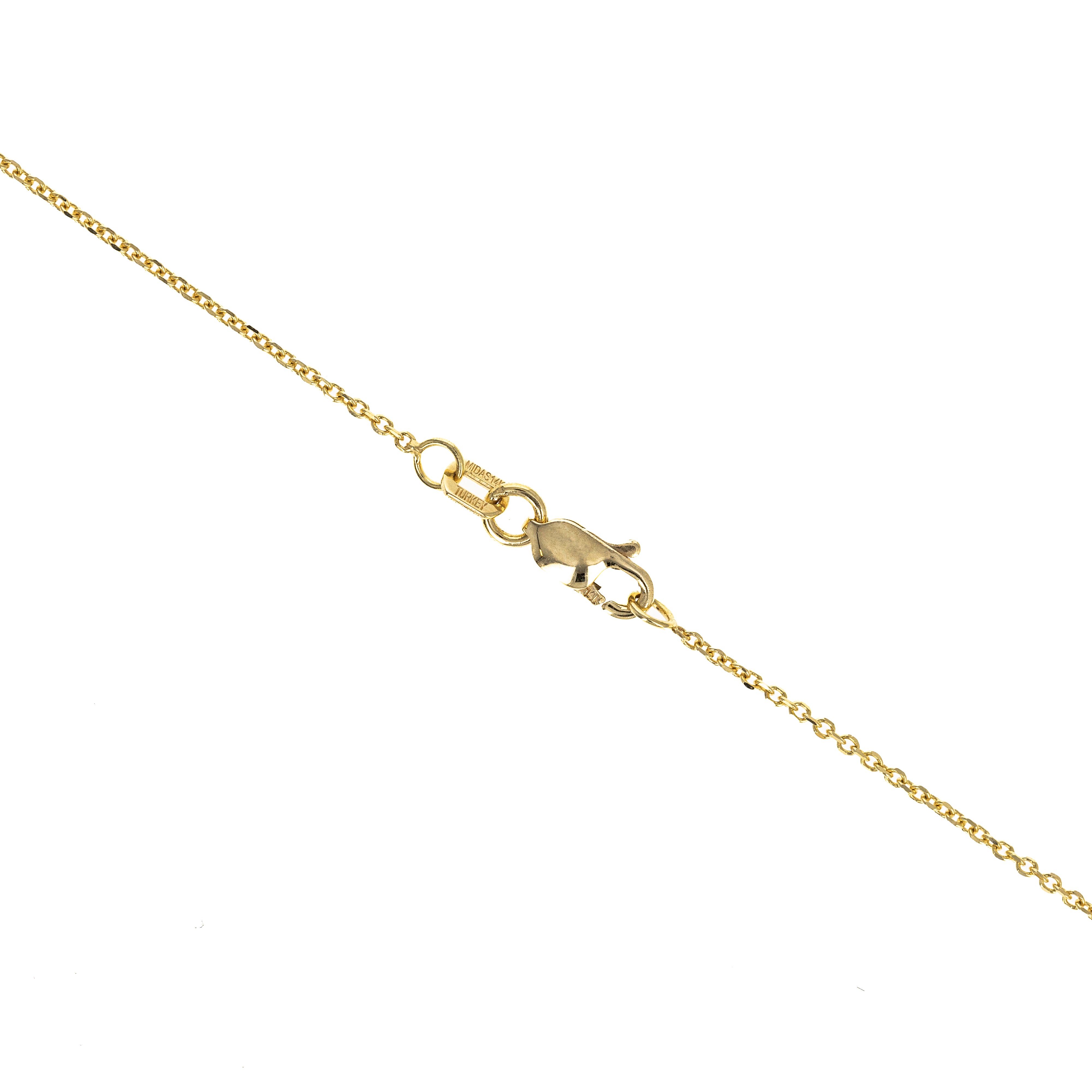 Lab Grown 1.06 Carat Round Diamond Solitaire Pendant Necklace - Queen May