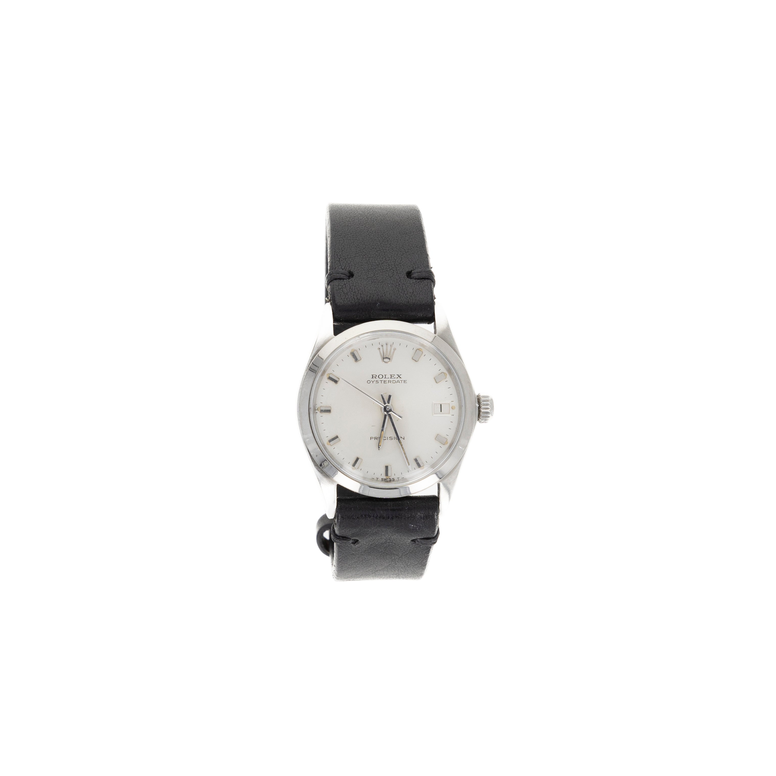 Rolex OysterDate Precision 30MM Model 6466 With Leather Strap - Queen May