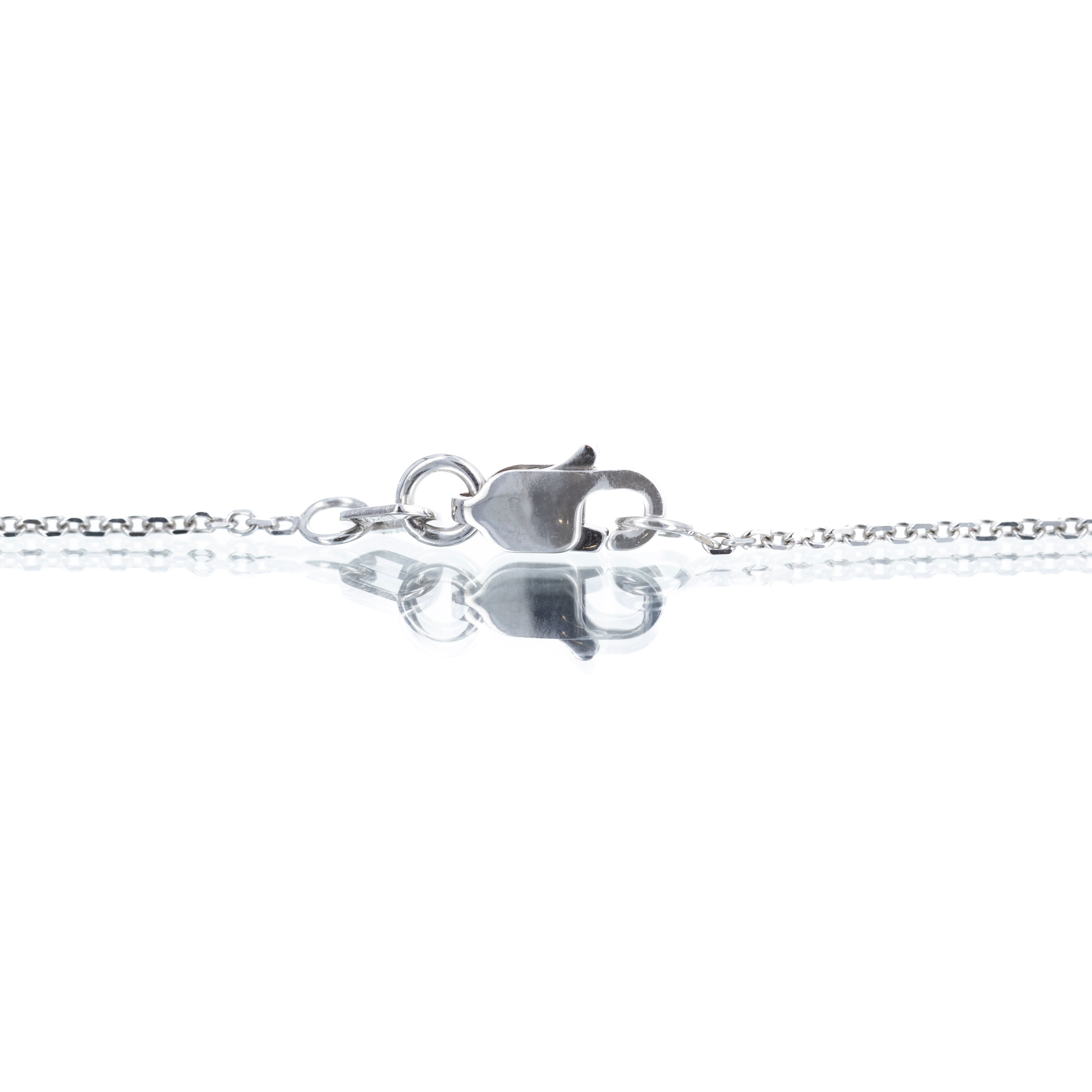 Lab Grown 3.69 Carat Round Diamond Solitaire Bezel Pendant Necklace - Queen May