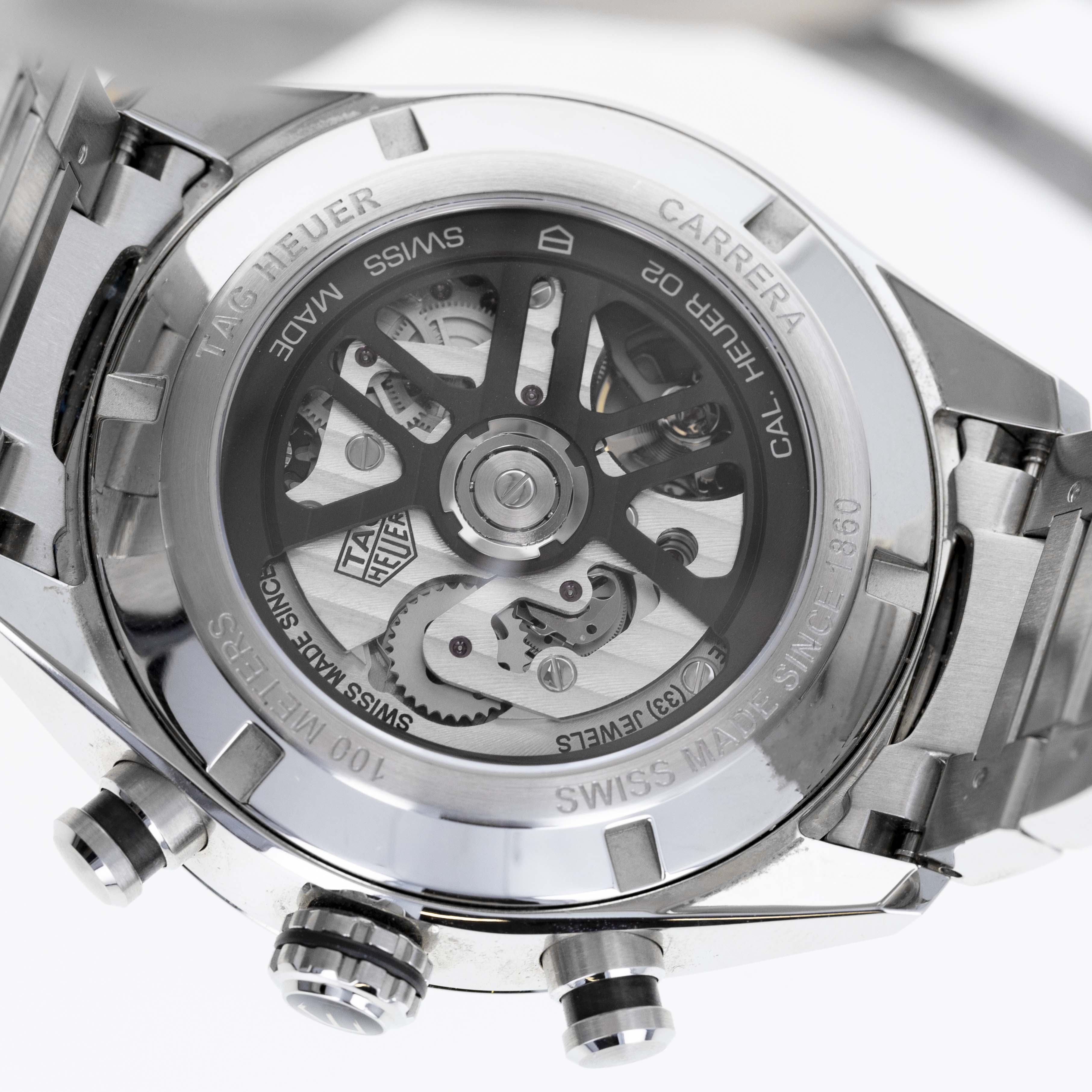 Tag Heuer Carrera 44MM Green Dial Chronograph Automatic Reference CBN2A10.BA0643 With Box and Papers - Queen May