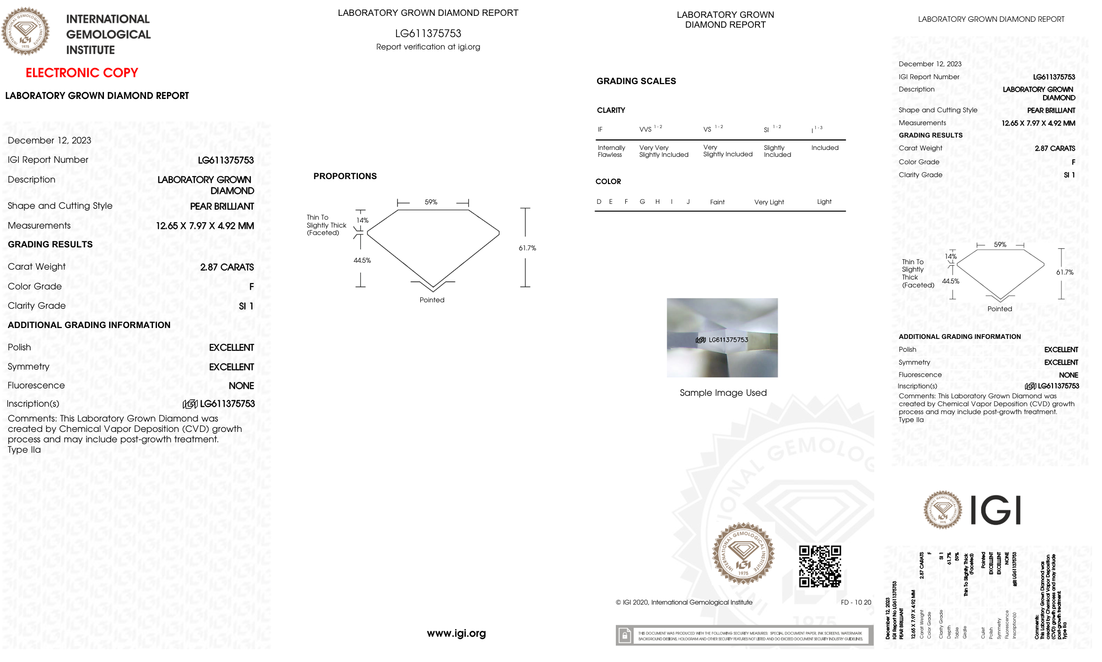 Lab Grown 7.89 Carat Pear and Emerald Cut Diamond Two Stone Ring - Queen May