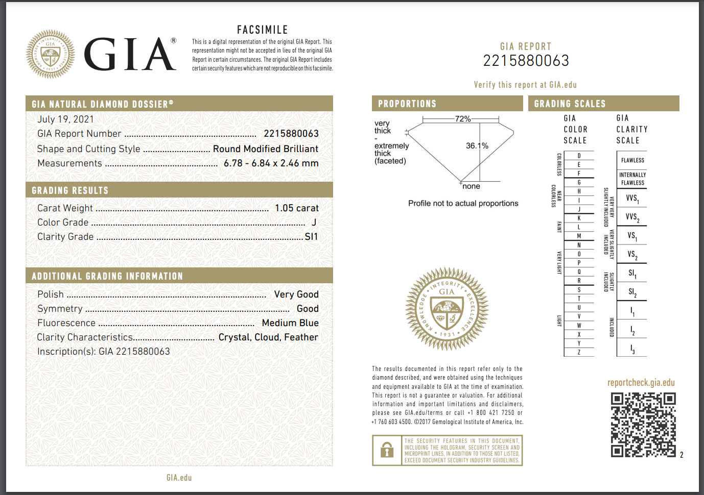 Victorian 9K Yellow Gold 1.05 Carat Rose Cut Diamond Ring - Queen May