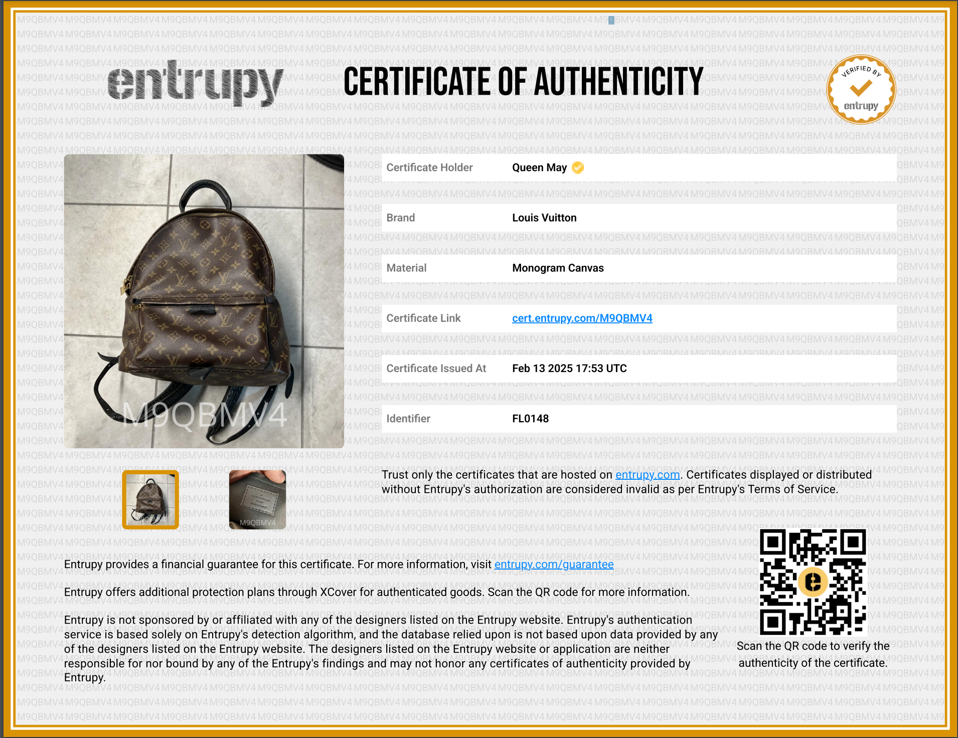 Louis Vuitton Monogram Palm Springs MM Backpack - Queen May
