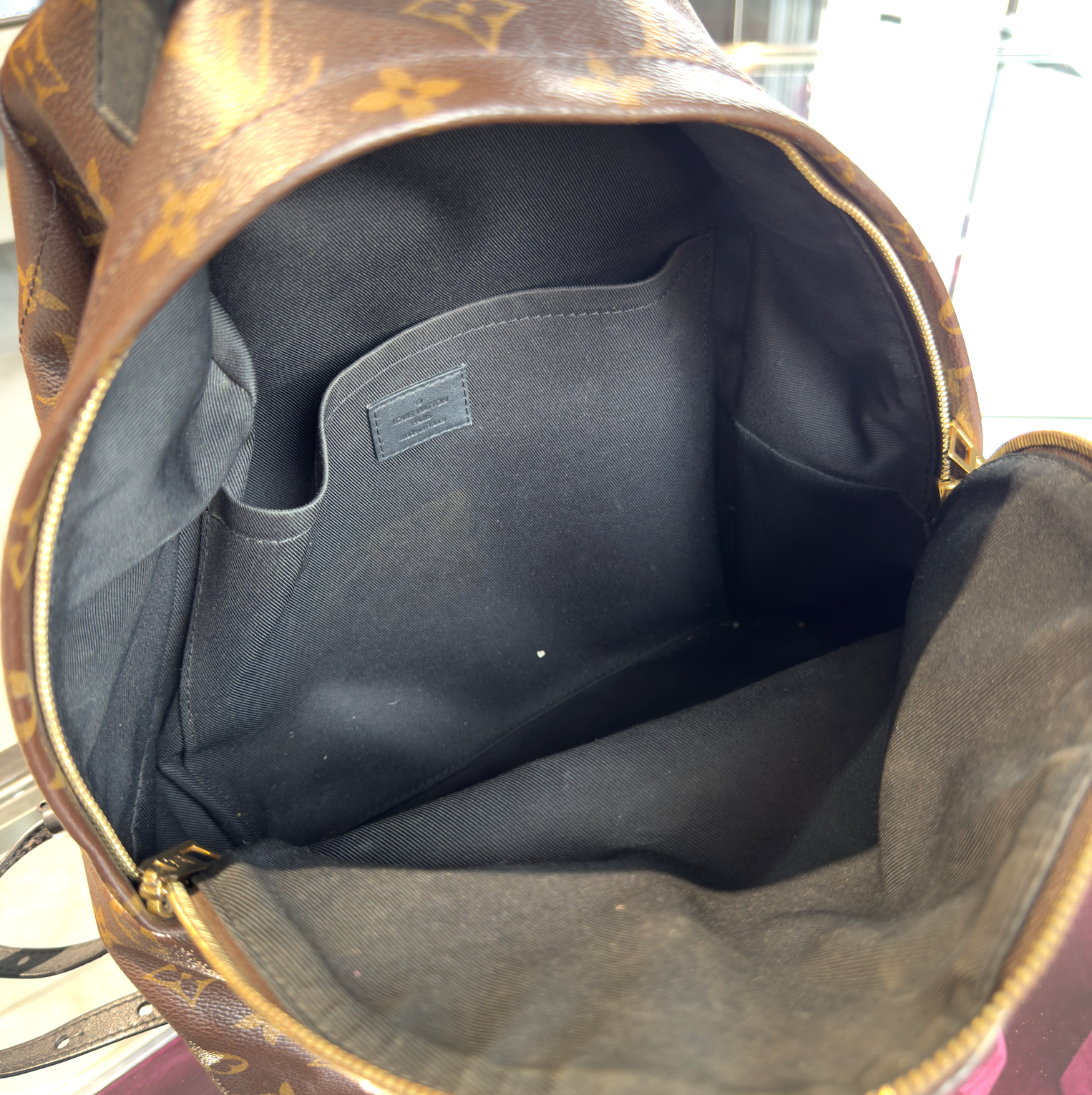 Louis Vuitton Monogram Palm Springs MM Backpack - Queen May