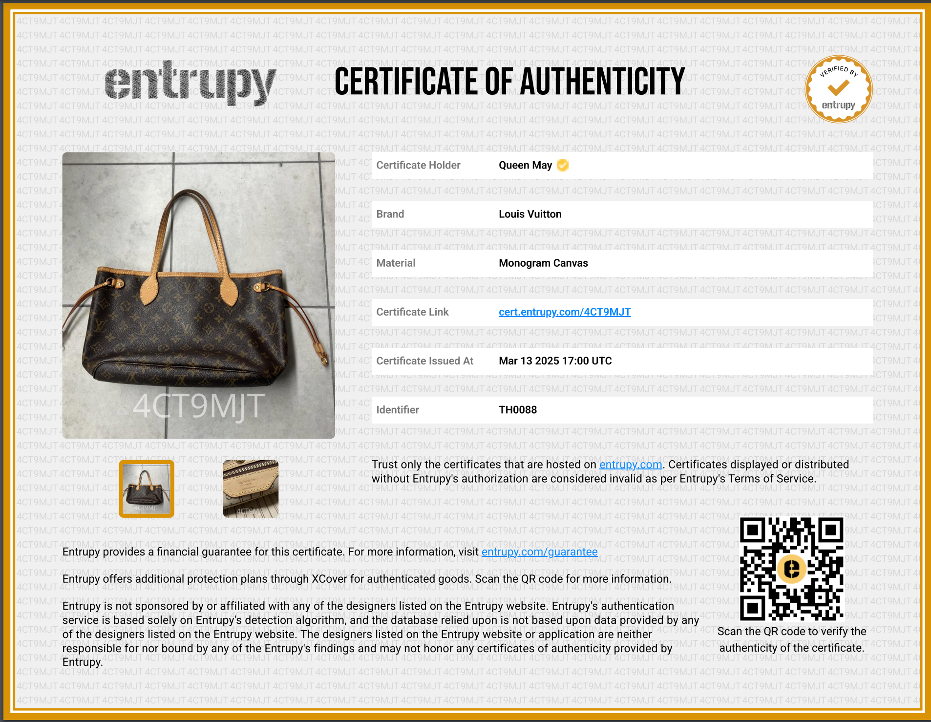 Louis Vuitton Monogram Neverfull PM - Queen May