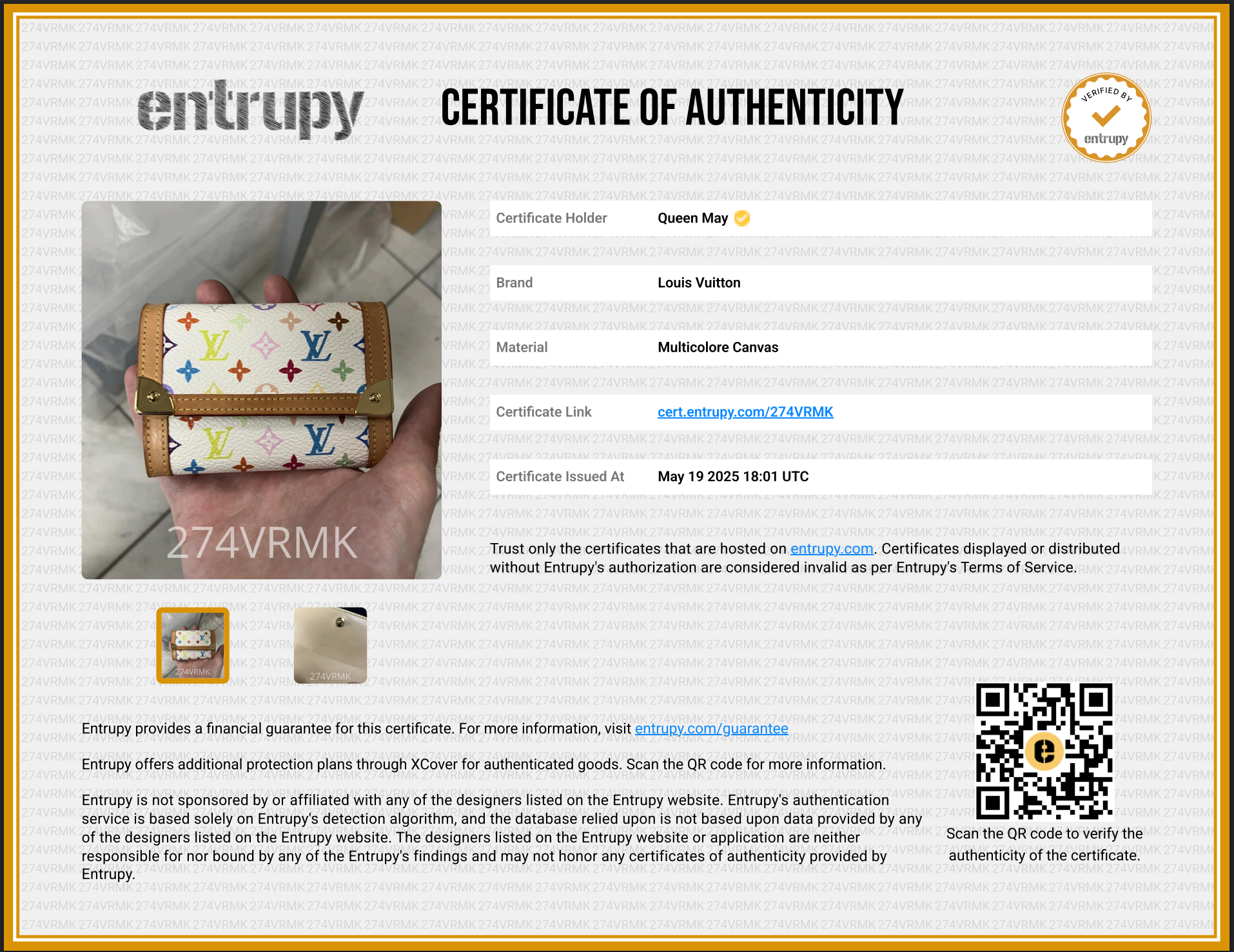 Louis Vuitton Takashi Murakami Monogram Porte Monnaie Wallet - Queen May
