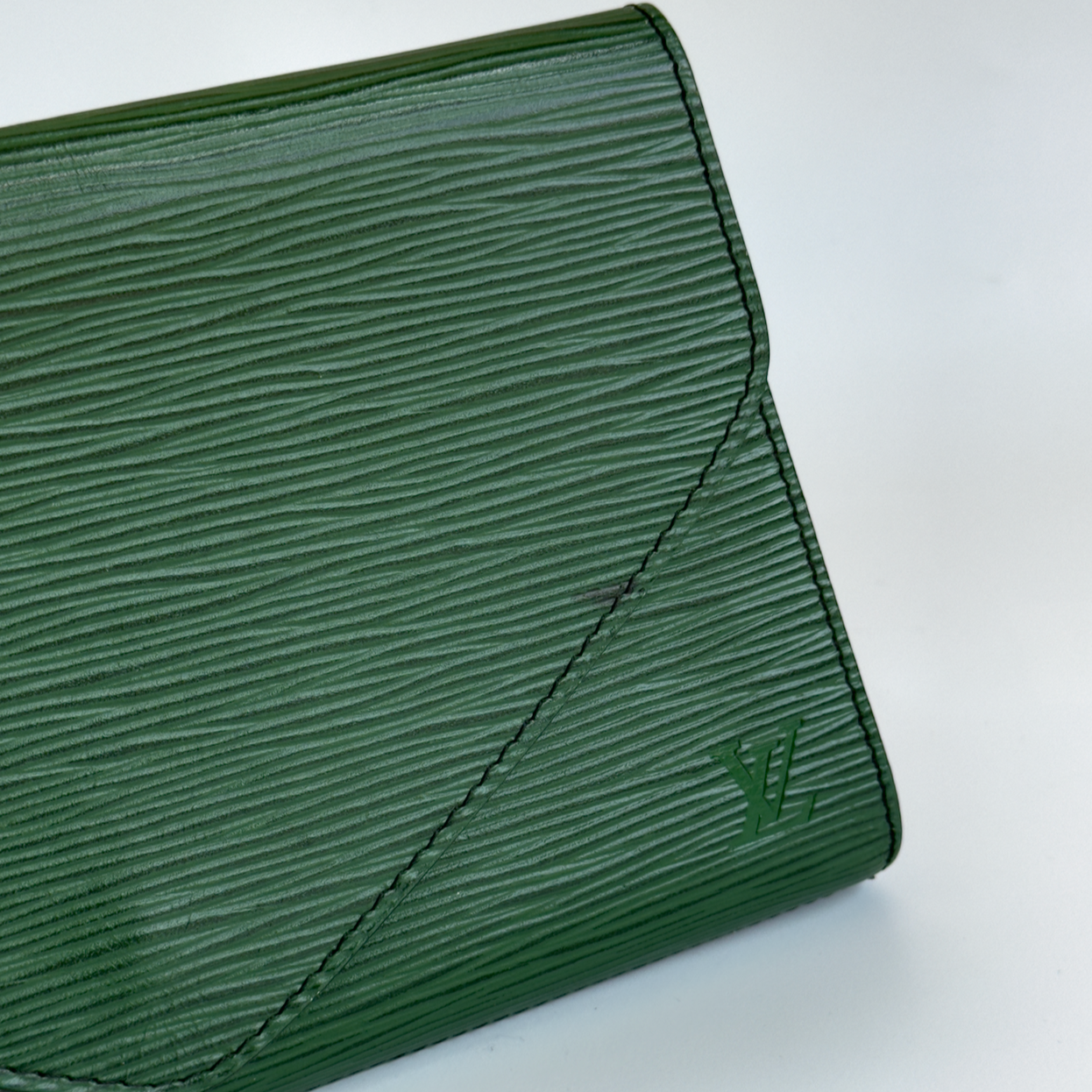 Louis Vuitton Green Epi Leather Pochette - Queen May