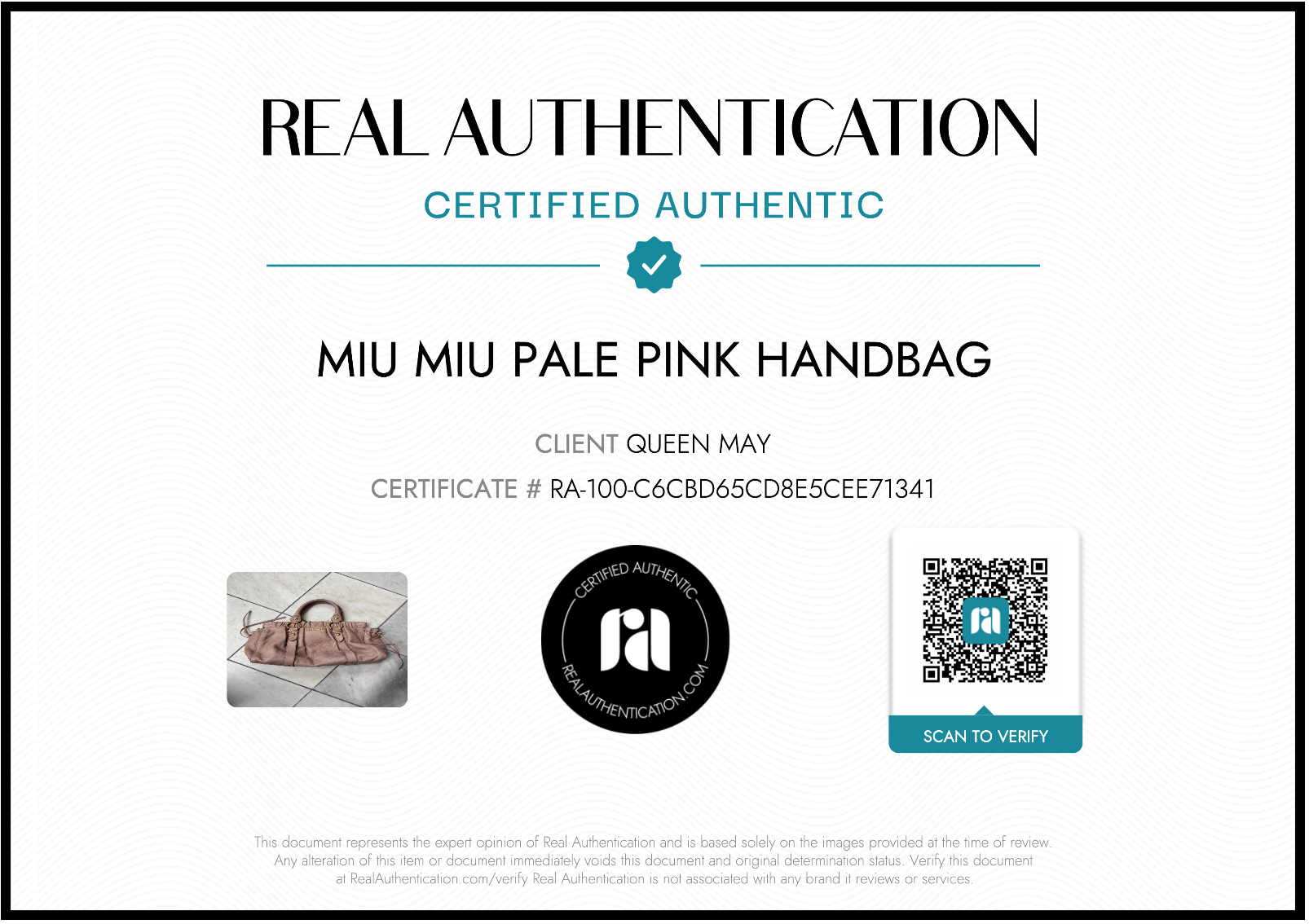Miu Miu Vintage Fluffy Bag - Queen May
