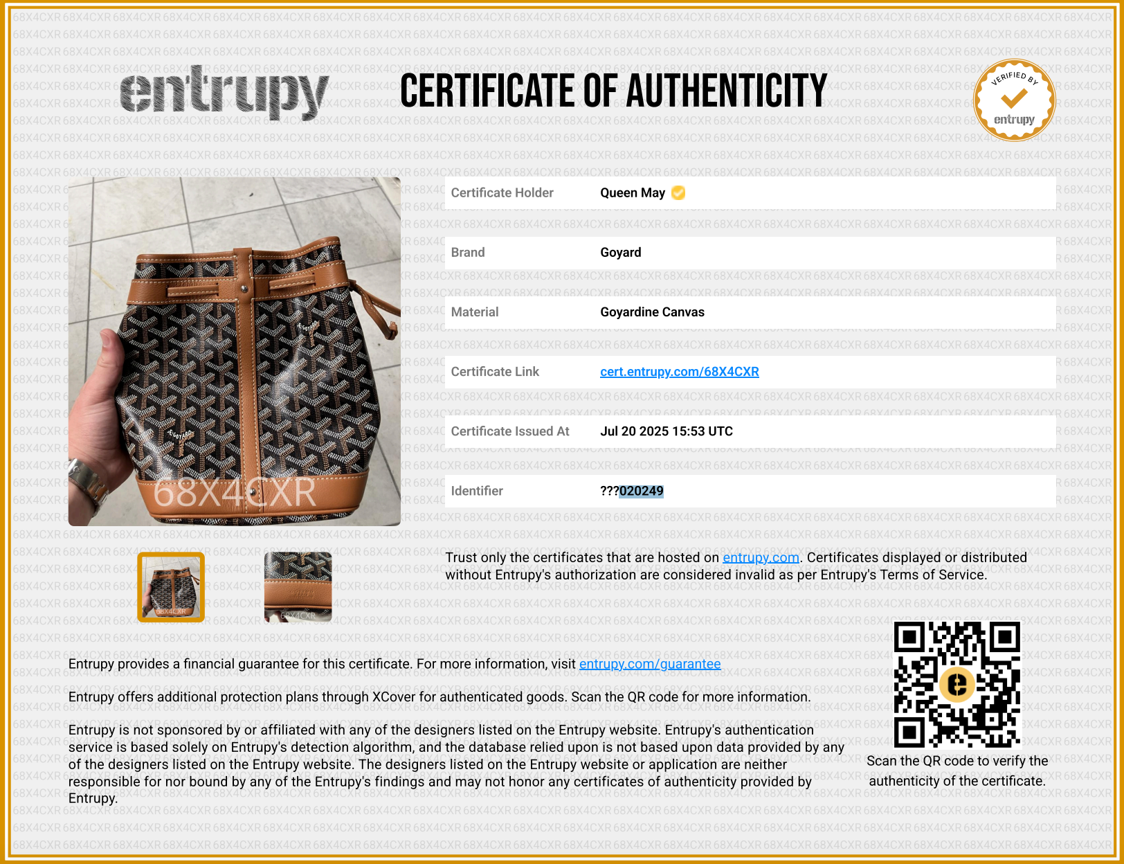 Goyard Petit Flot Bucket Bag Black & Tan - Queen May