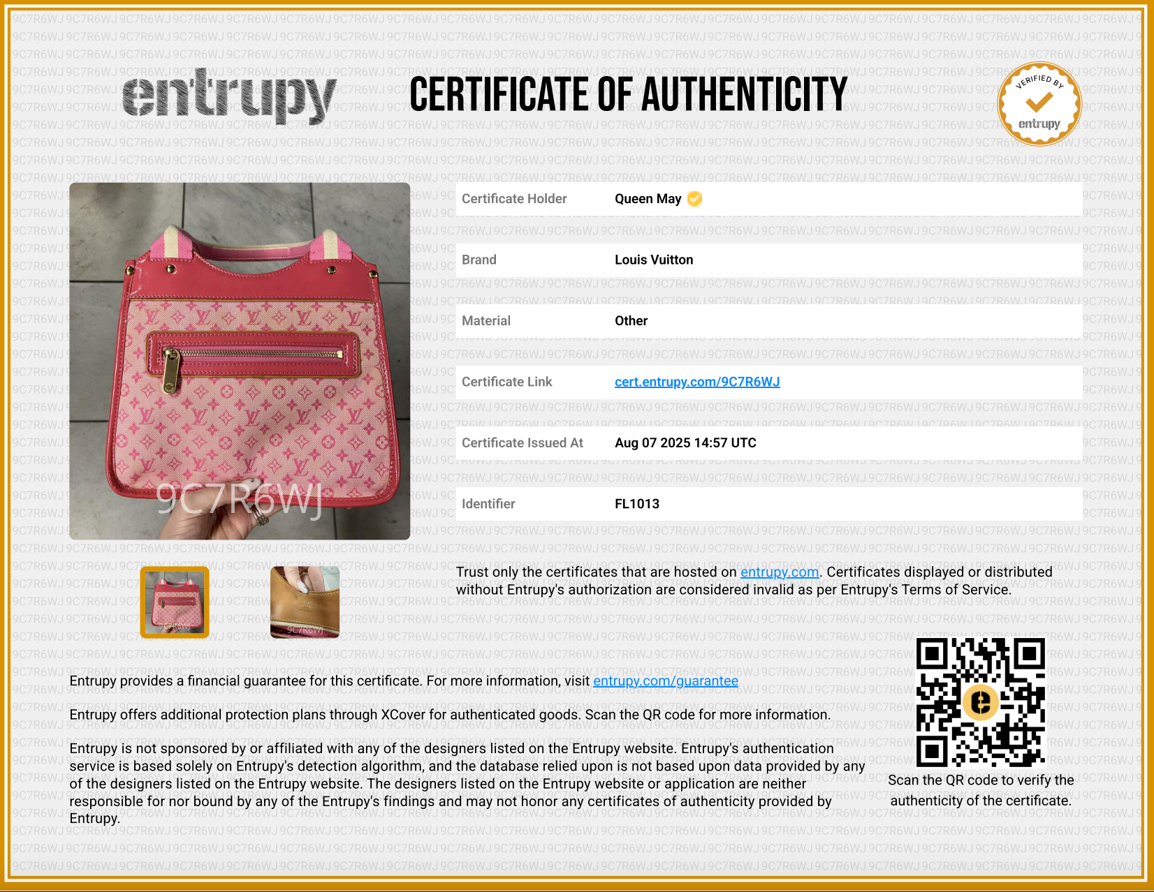 Louis Vuitton Monogram Mini Lin Sac Kathleen - Queen May