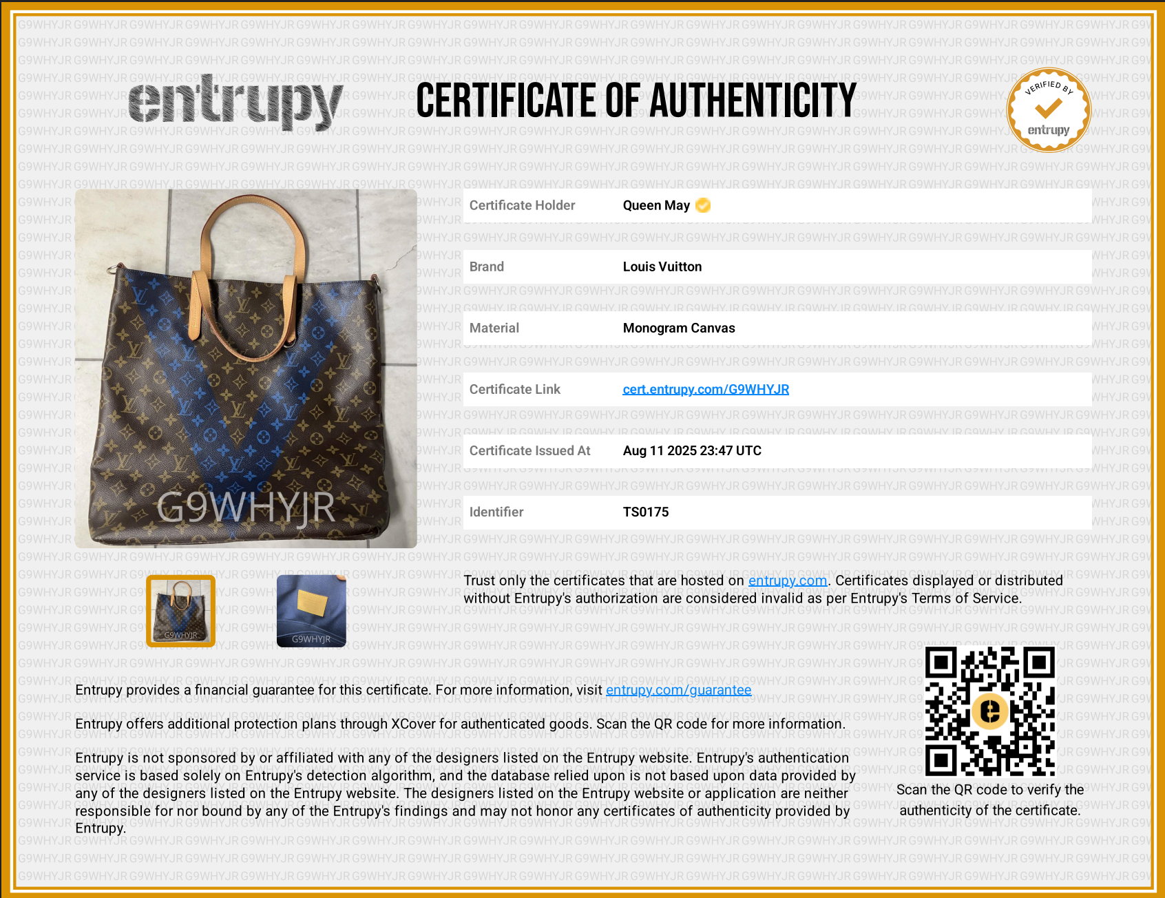 Louis Vuitton Spring 2015 Cabas Jour V Tote - Queen May