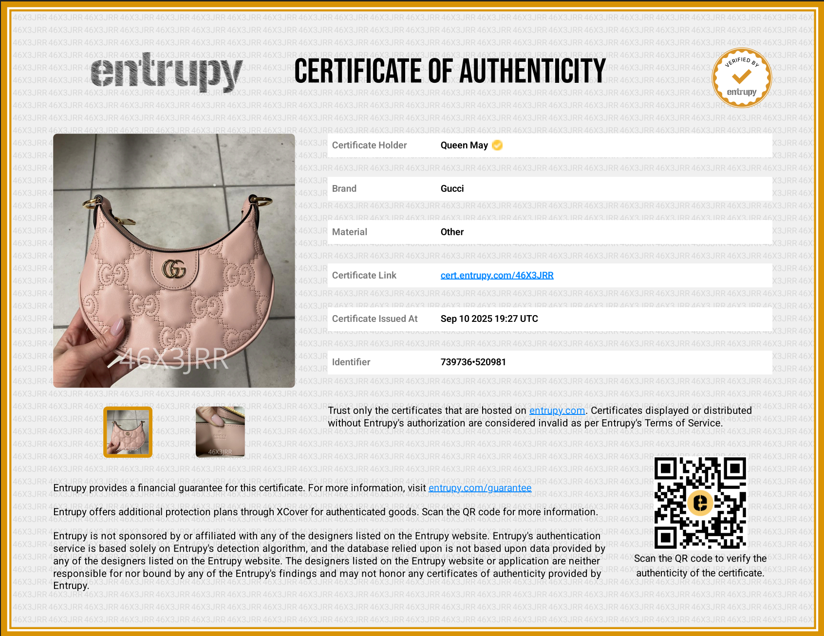 Gucci GG Matelasse Small Shoulder Bag - Queen May