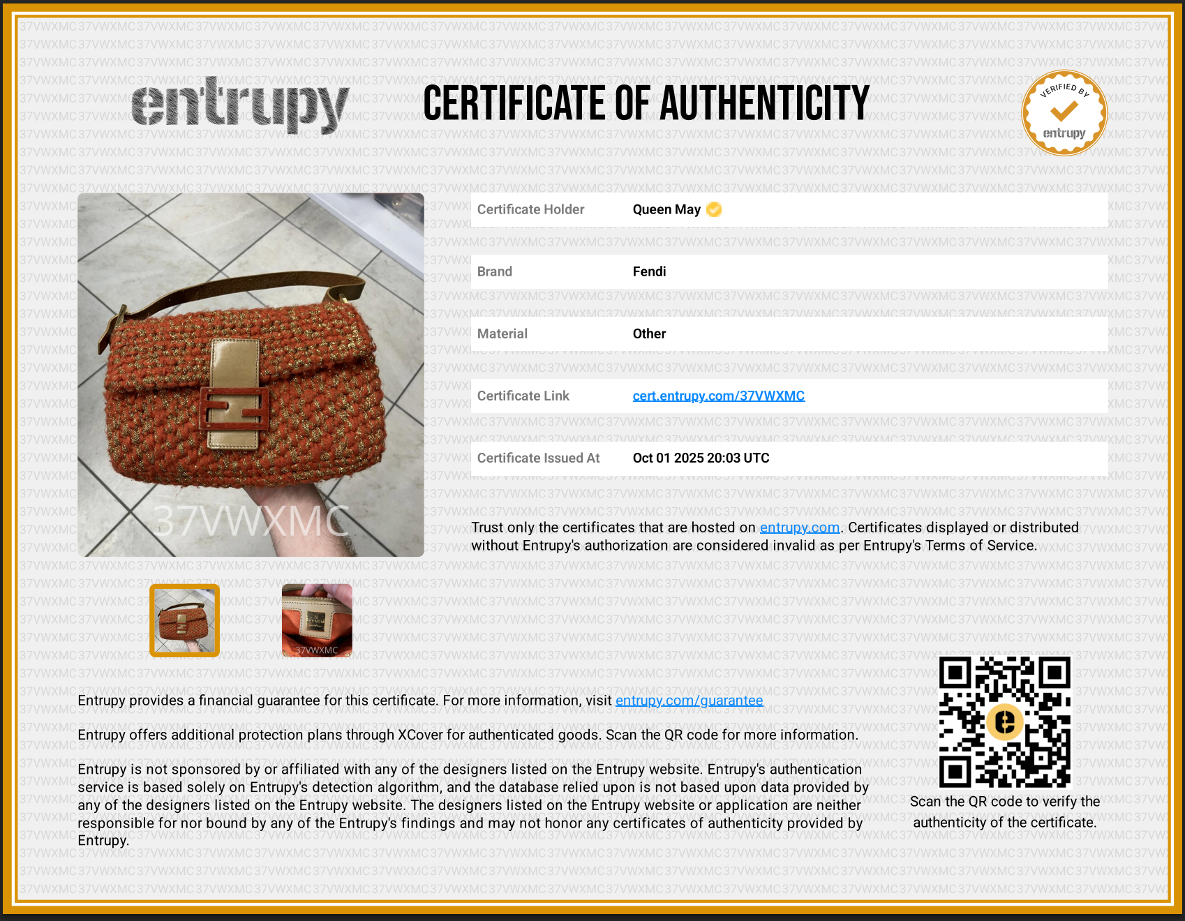 Rare Fendi Baguette Crochet Shoulder Bag In Orange Y2K Era - Queen May