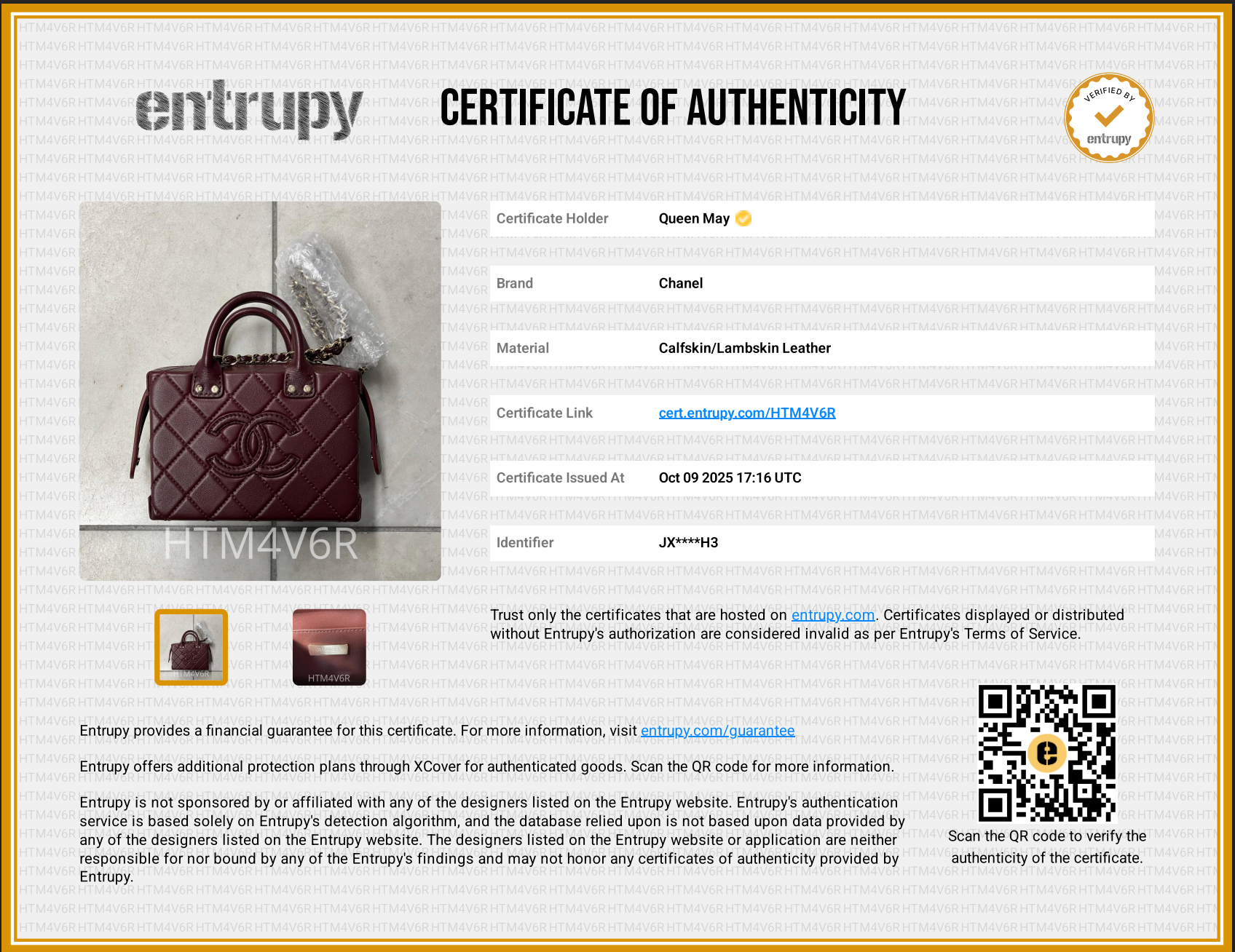 Chanel Quilted CC Vanity Case - Queen May