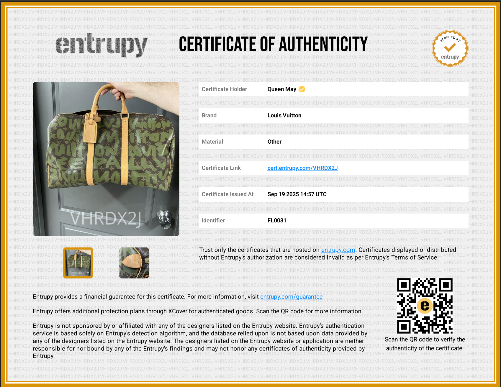 Louis Vuitton Stephen Sprouse Monogram Graffiti Keepall 50 Dark Green - Queen May