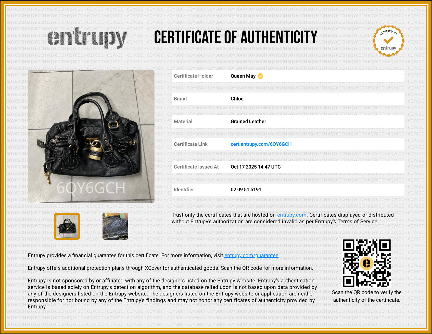 Vintage Chloe Leather Paddington - Queen May