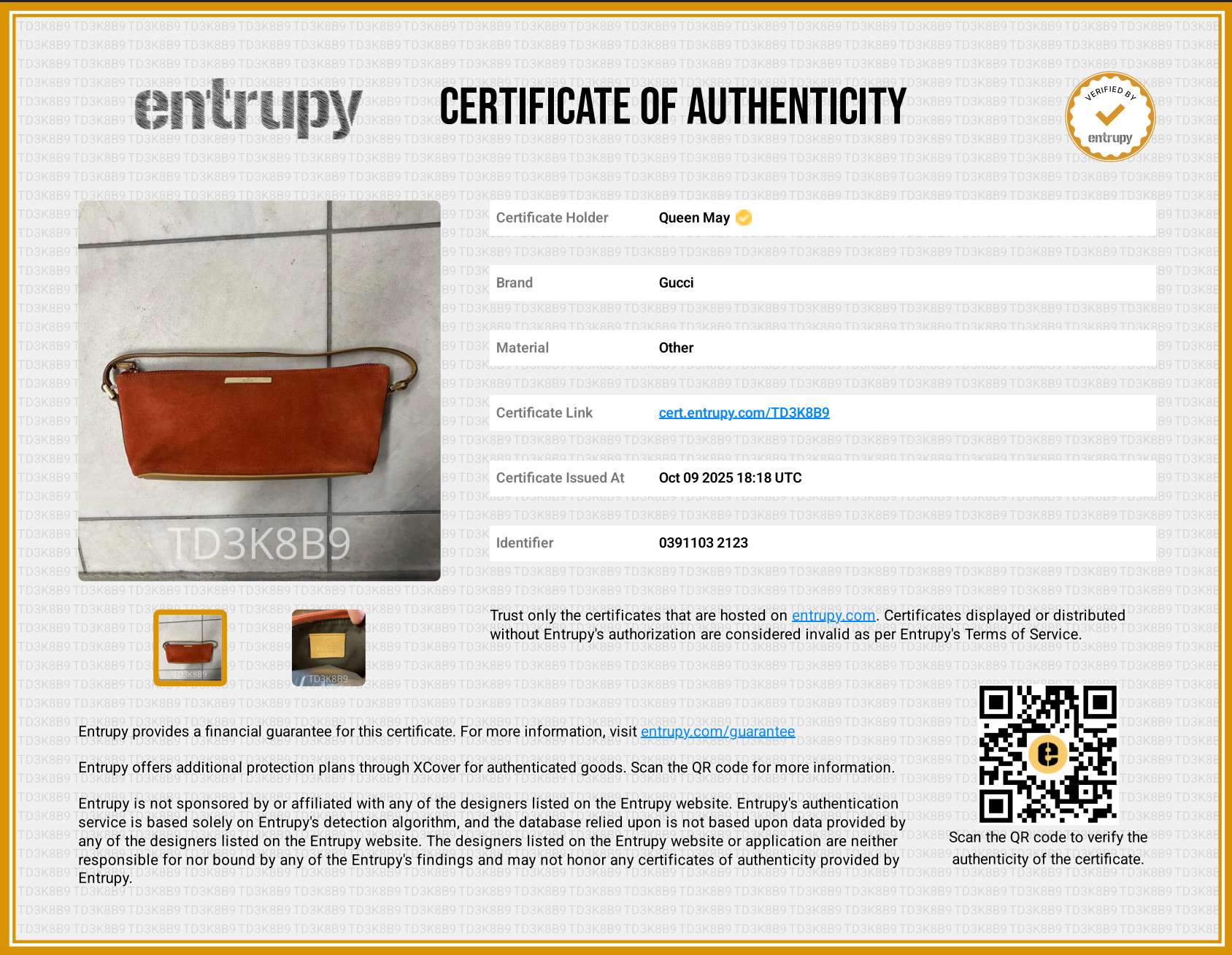 Gucci Suede Boat Pochette - Queen May