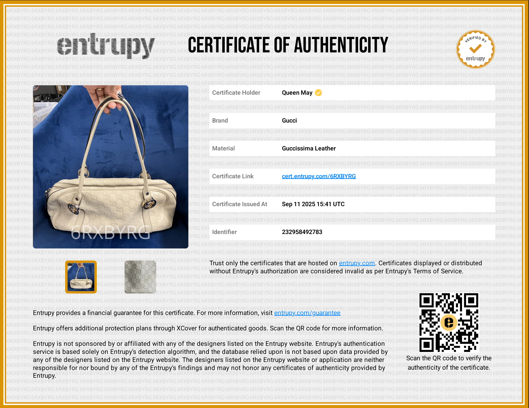 Gucci Guccissima Twins Boston Bag - Queen May