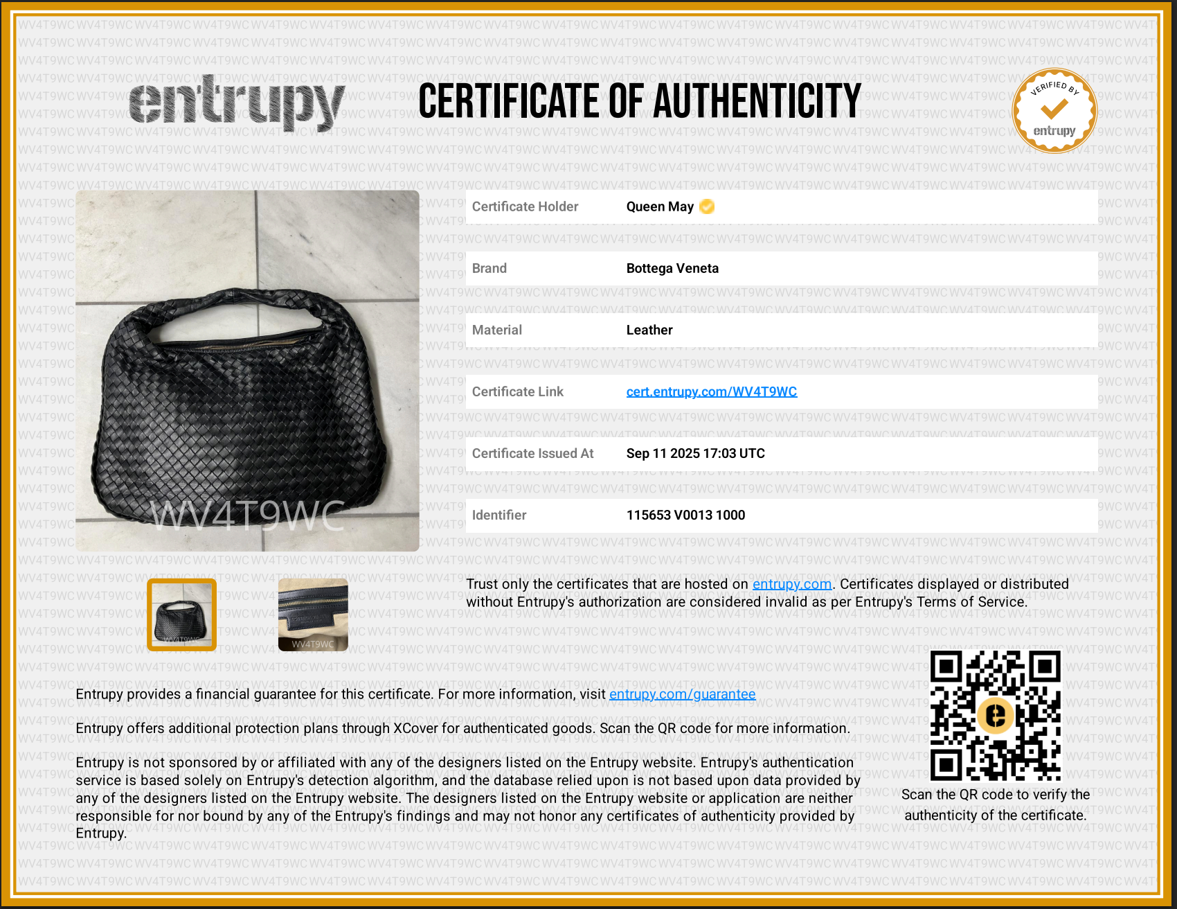 Bottega Veneta Intrecciato Hobo Black - Queen May