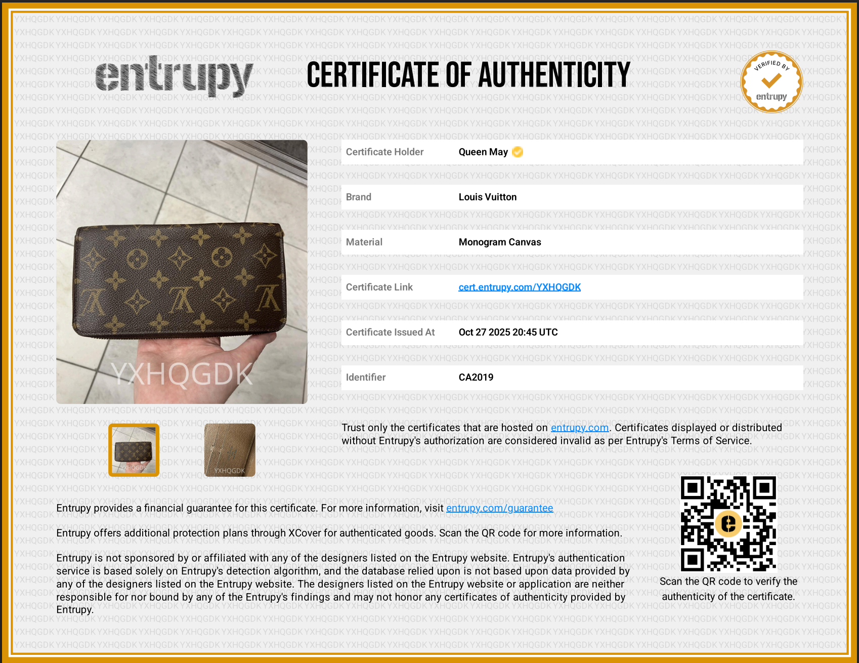 Louis Vuitton Zippy Wallet Monogram - Queen May