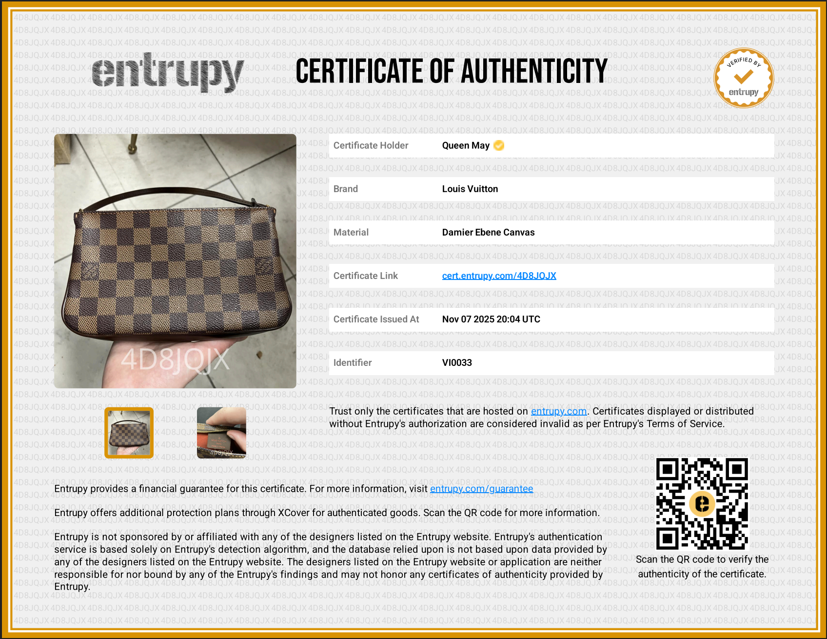 Louis Vuitton Monogram Navona - Queen May