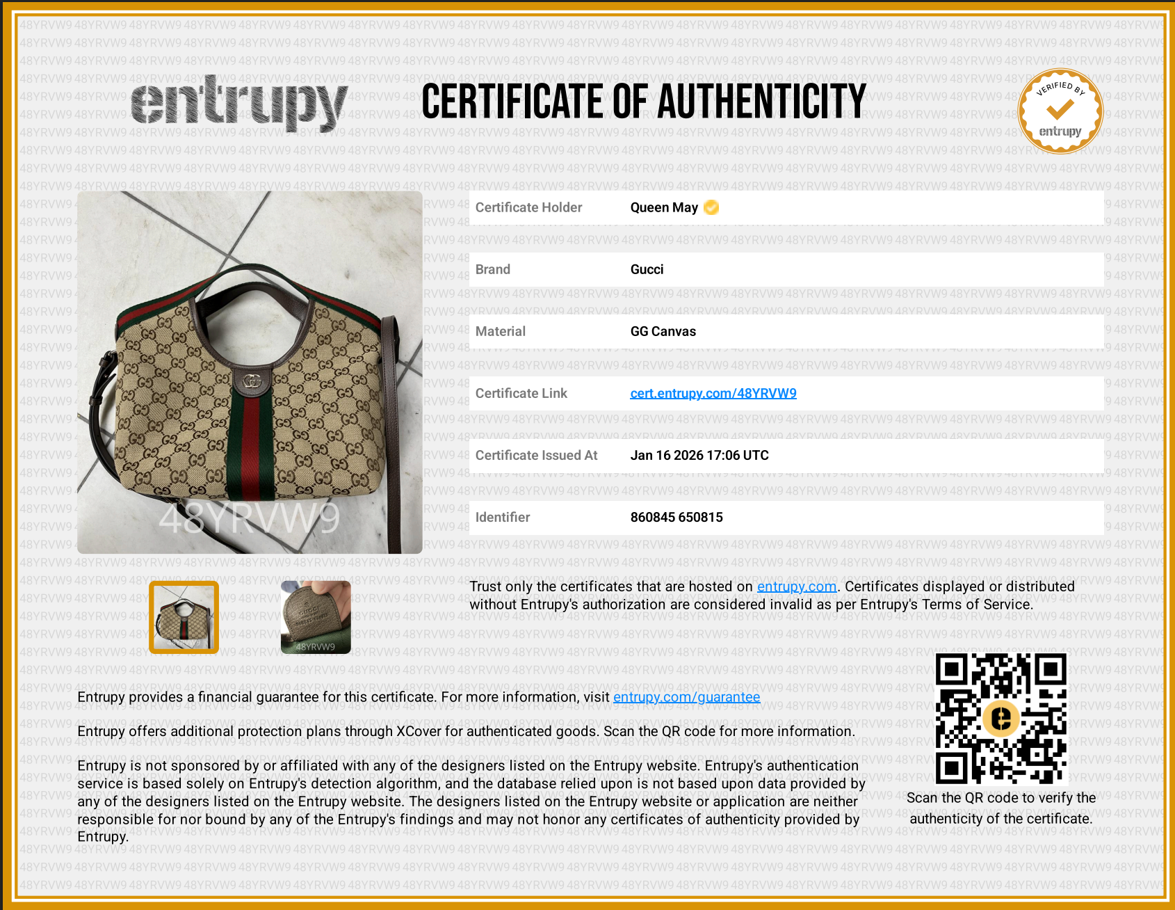 Gucci Giglio Small Tote Bag - Queen May