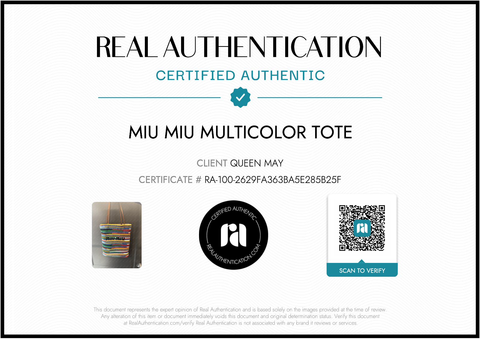 Miu Miu Multicolor Cotton Crochet Tote Bag - Queen May