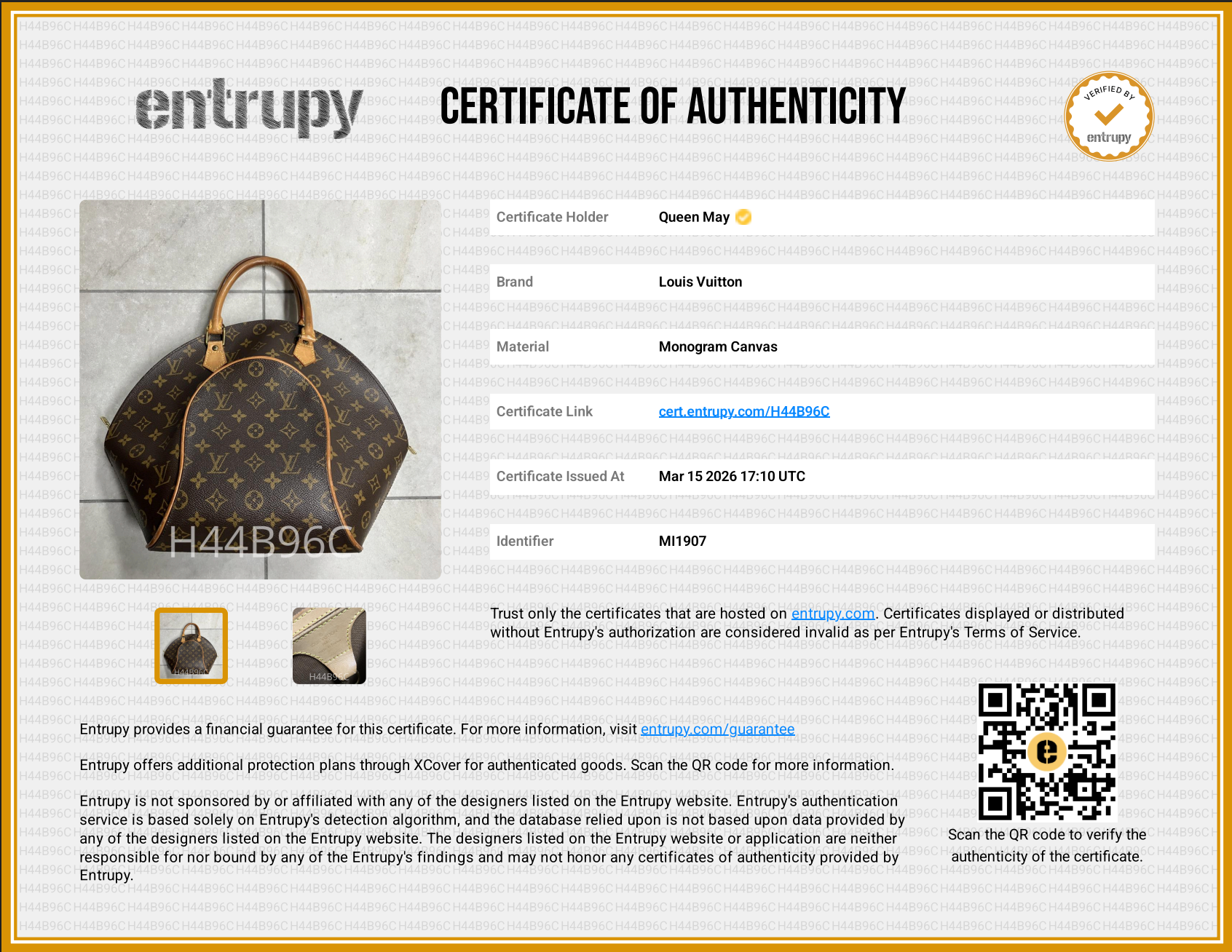 Louis Vuitton Ellipse Top Handle Bag - Queen May