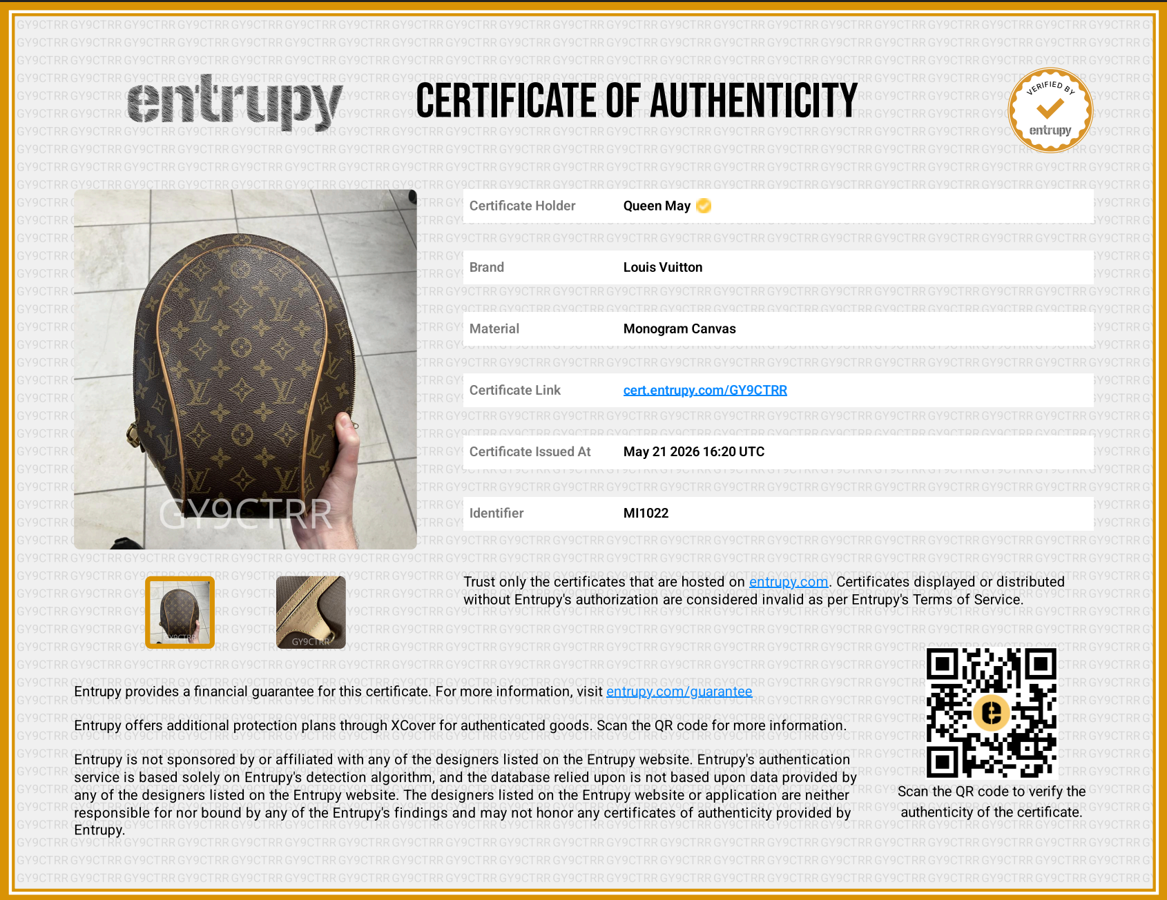 Louis Vuitton Monogram Ellipse Backpack - Queen May