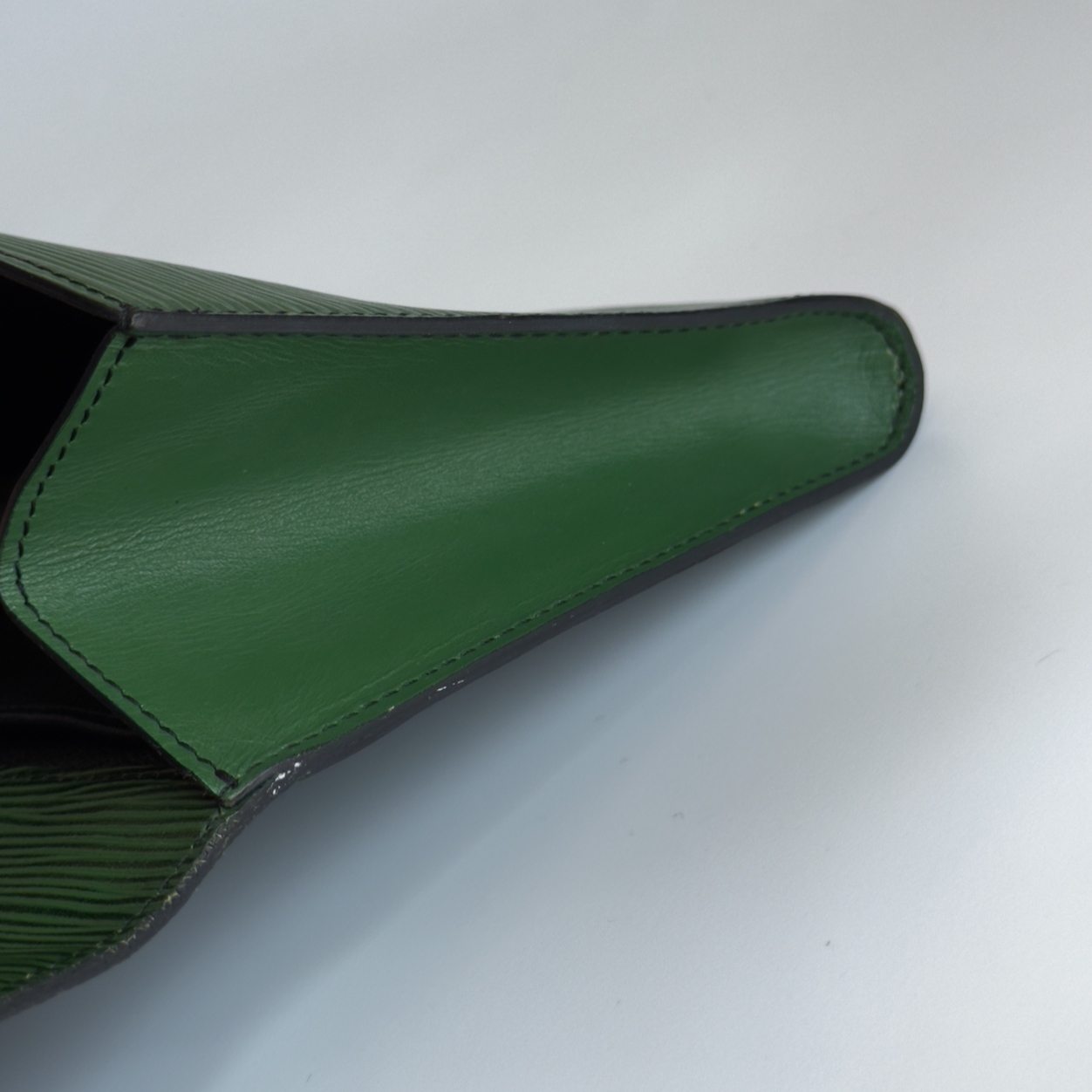 Louis Vuitton Green Epi Leather Pochette - Queen May