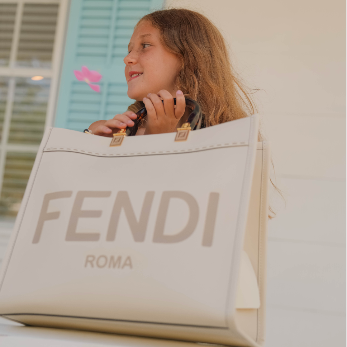 Fendi Leather Sunshine Medium - Queen May