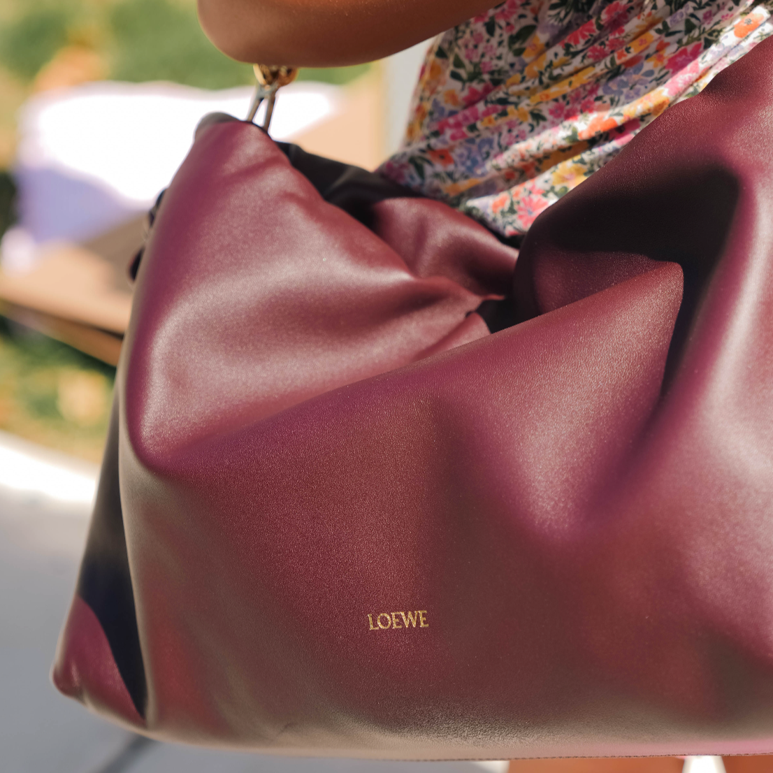 Loewe Flamenco Donut Chain Bag - Queen May
