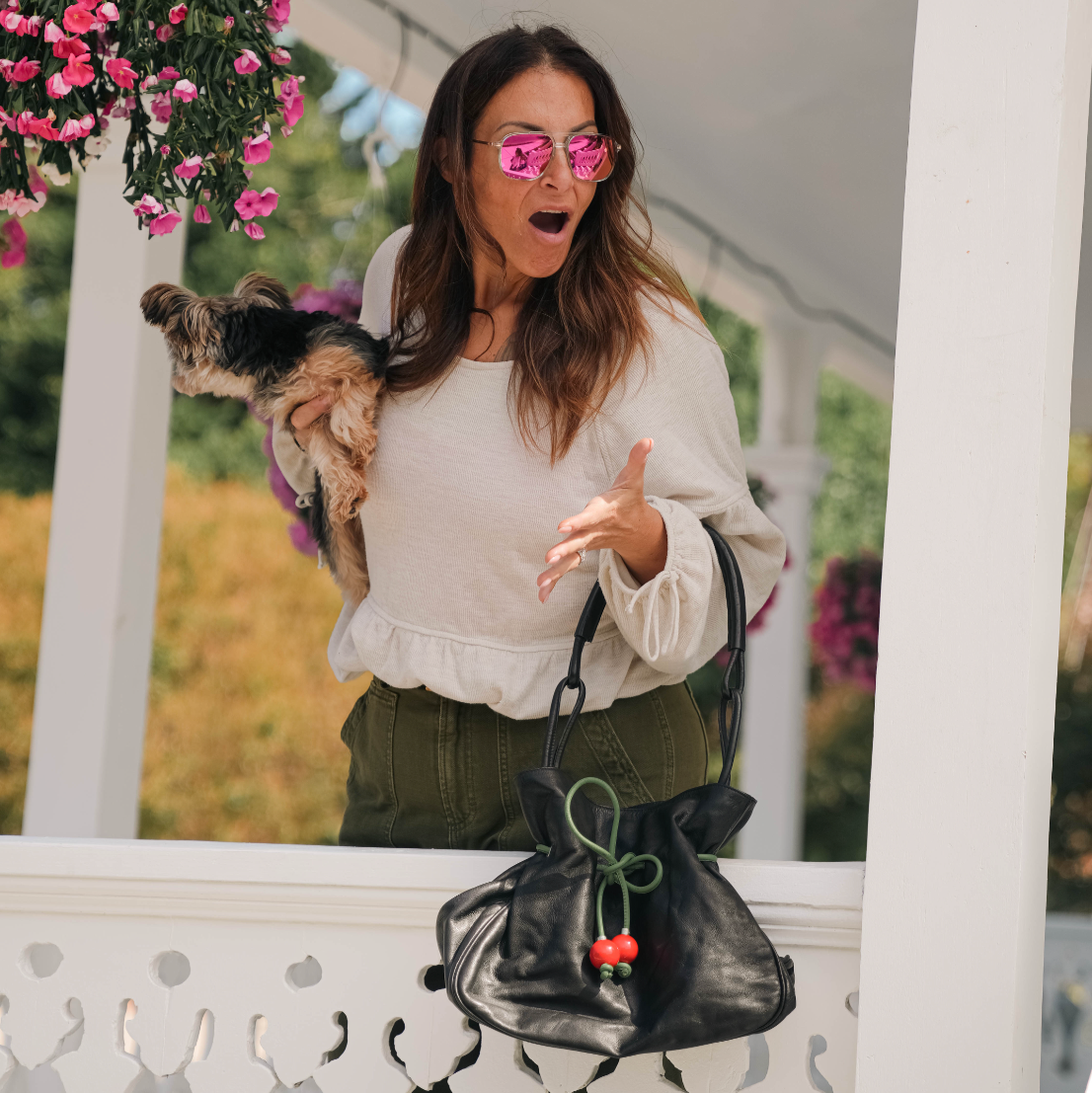 Moschino Cherry Shoulder Bag - Queen May