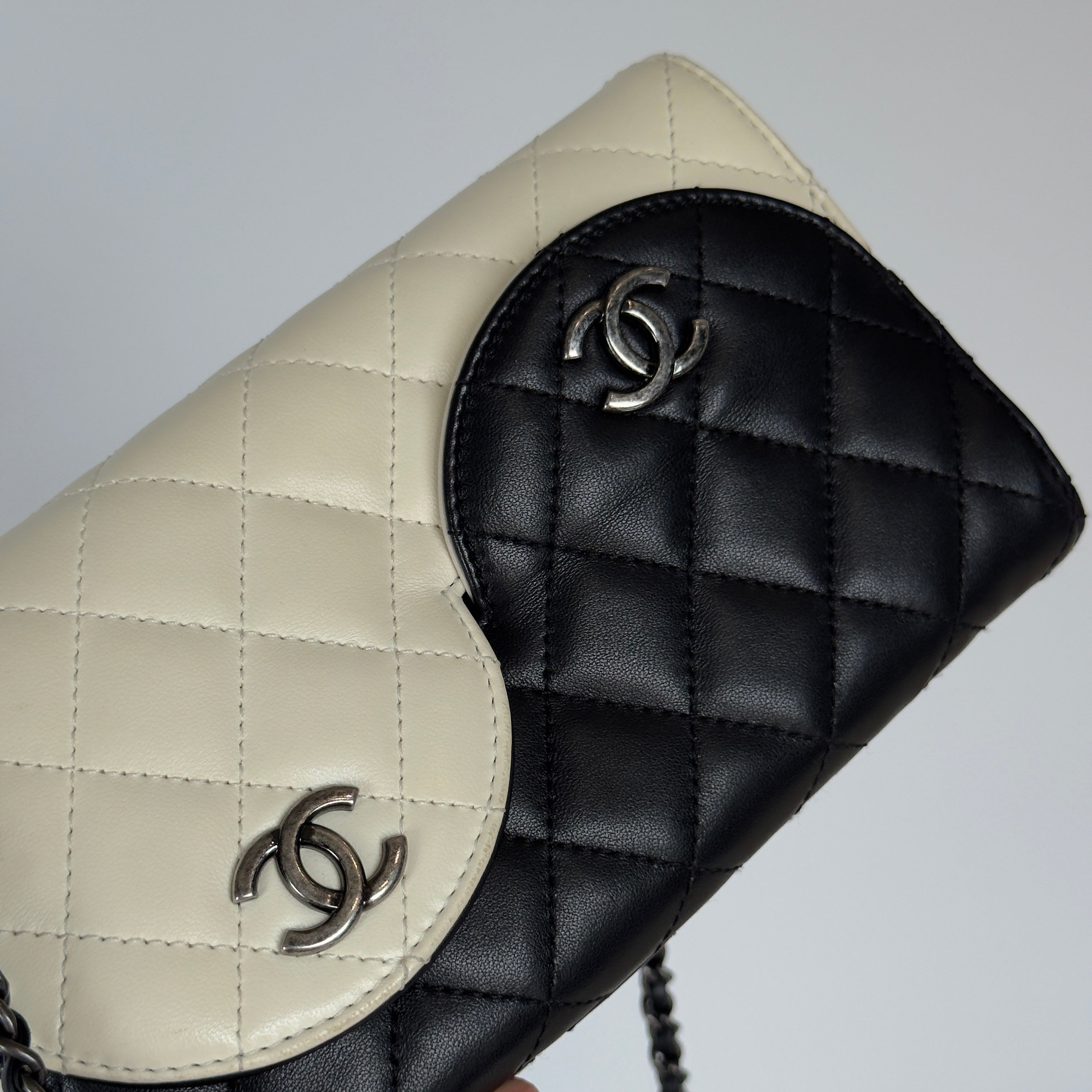 Rare Chanel Yin Yang Mini Flap Bag Circa 2016 WOC Wallet On Chain - Queen May