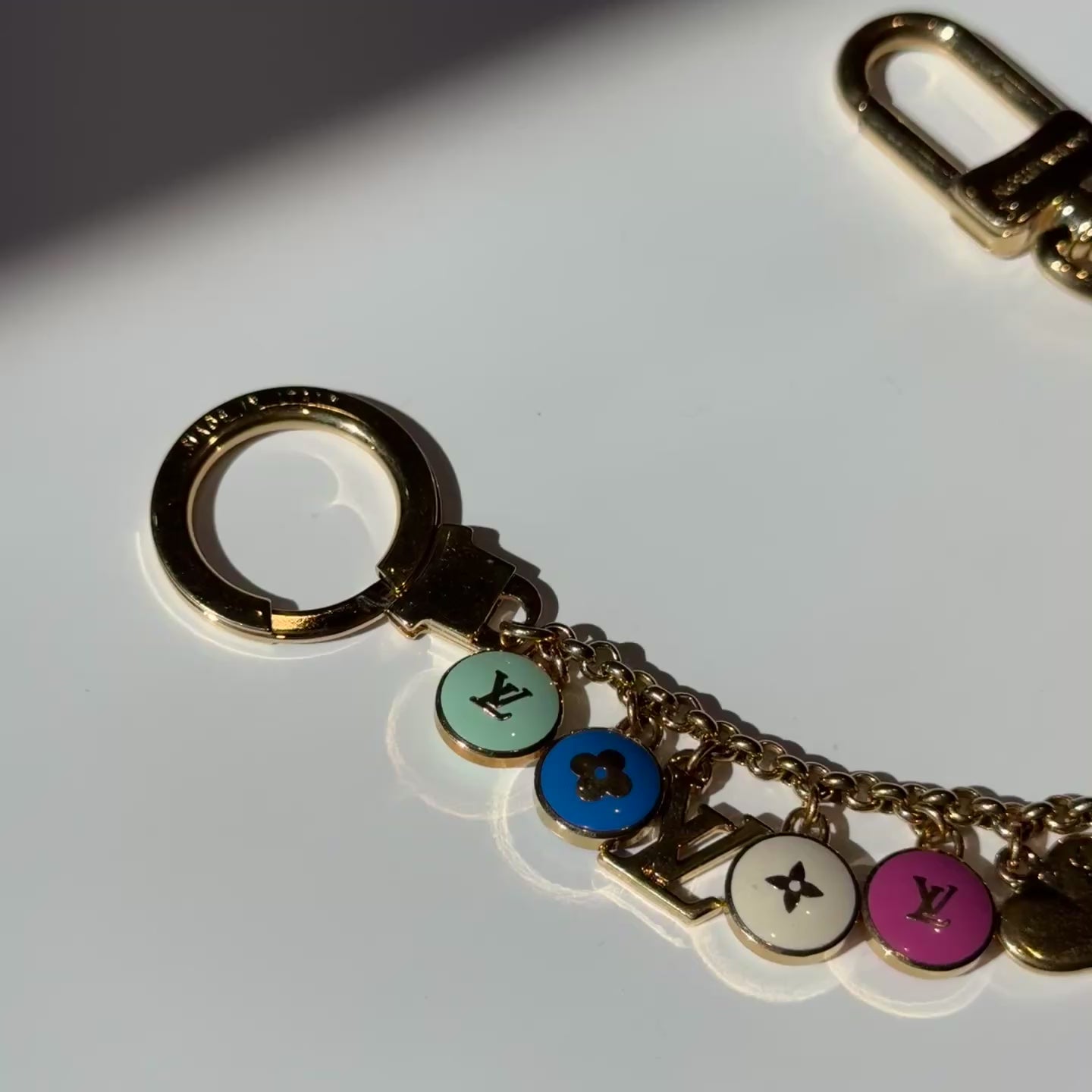 Rare Louis Vuitton Pastilles Multicolor Resin Bag Charm - Queen May