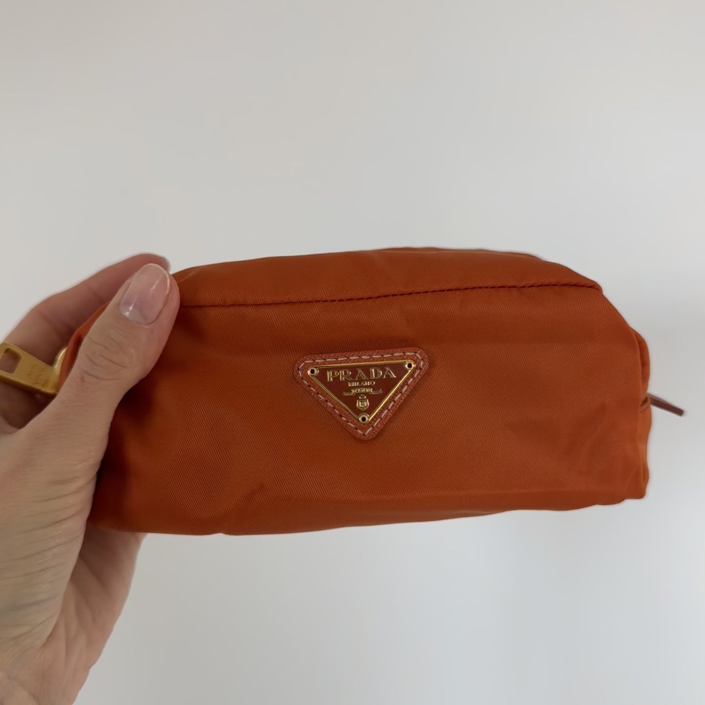 Prada Tessuto Cosmetic Pouch - Queen May