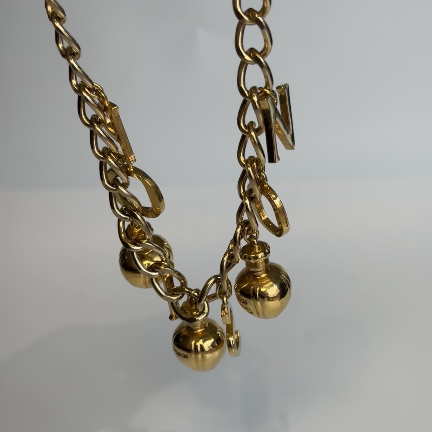 Christian Dior Y2K Perfume Bottle "Poison" Necklace - Queen May