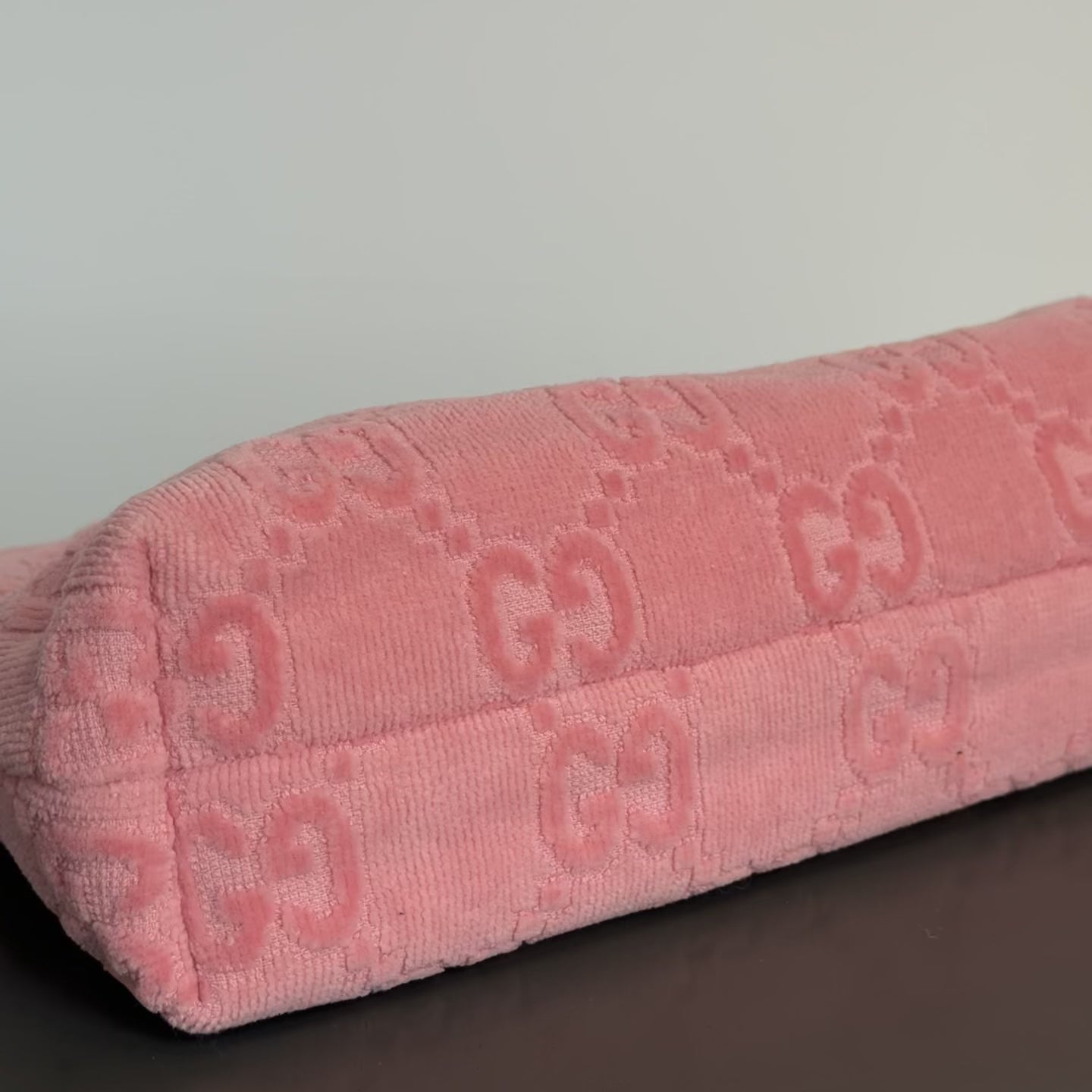 Lady Cuir x Queen May The “Ciao Bella” Towel Clutch Light Pink - Queen May