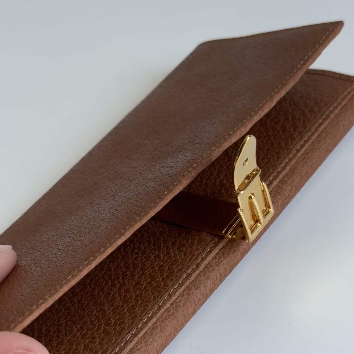 Vintage Gucci Leather Continental Wallet - Queen May