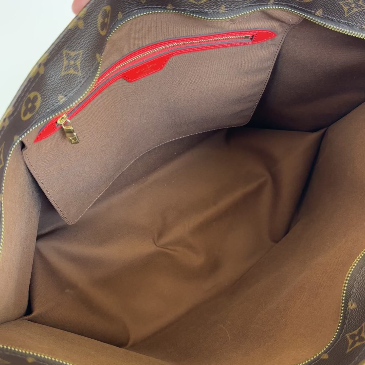 Louis Vuitton Monogram All-In GM In Coquelicot - Queen May
