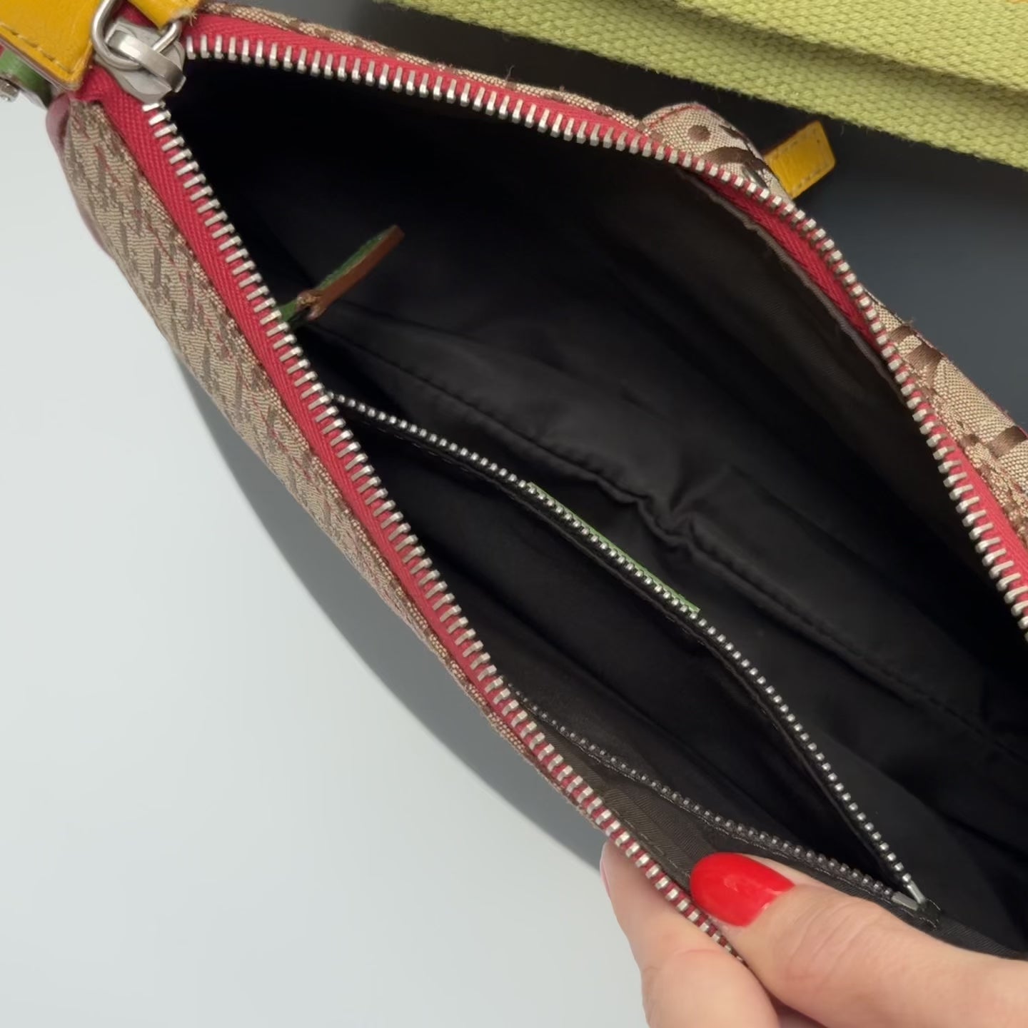 Dior Diorissimo Rasta Trotter Shoulder Bag - Queen May