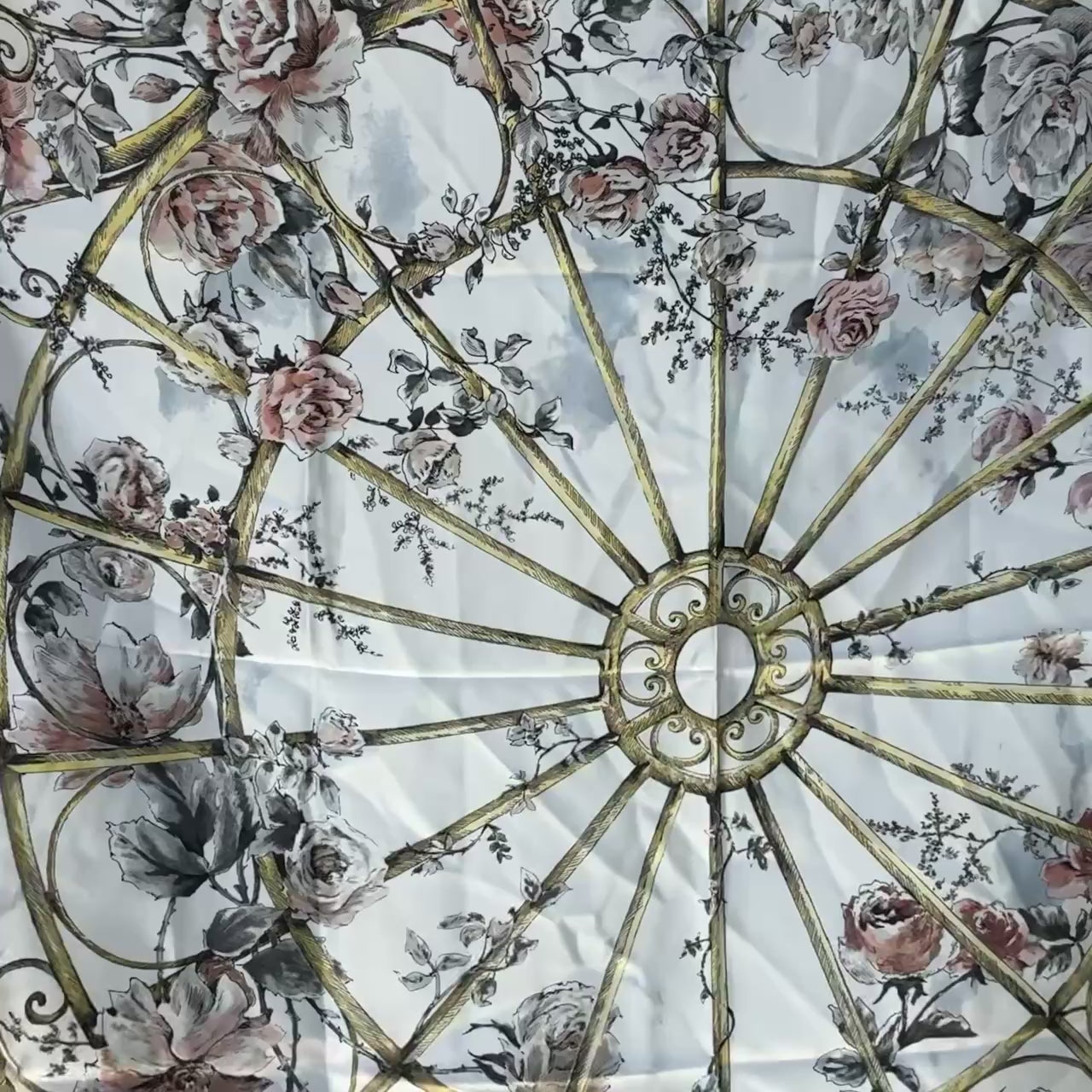 Dior Silk Floral Scarf - Queen May